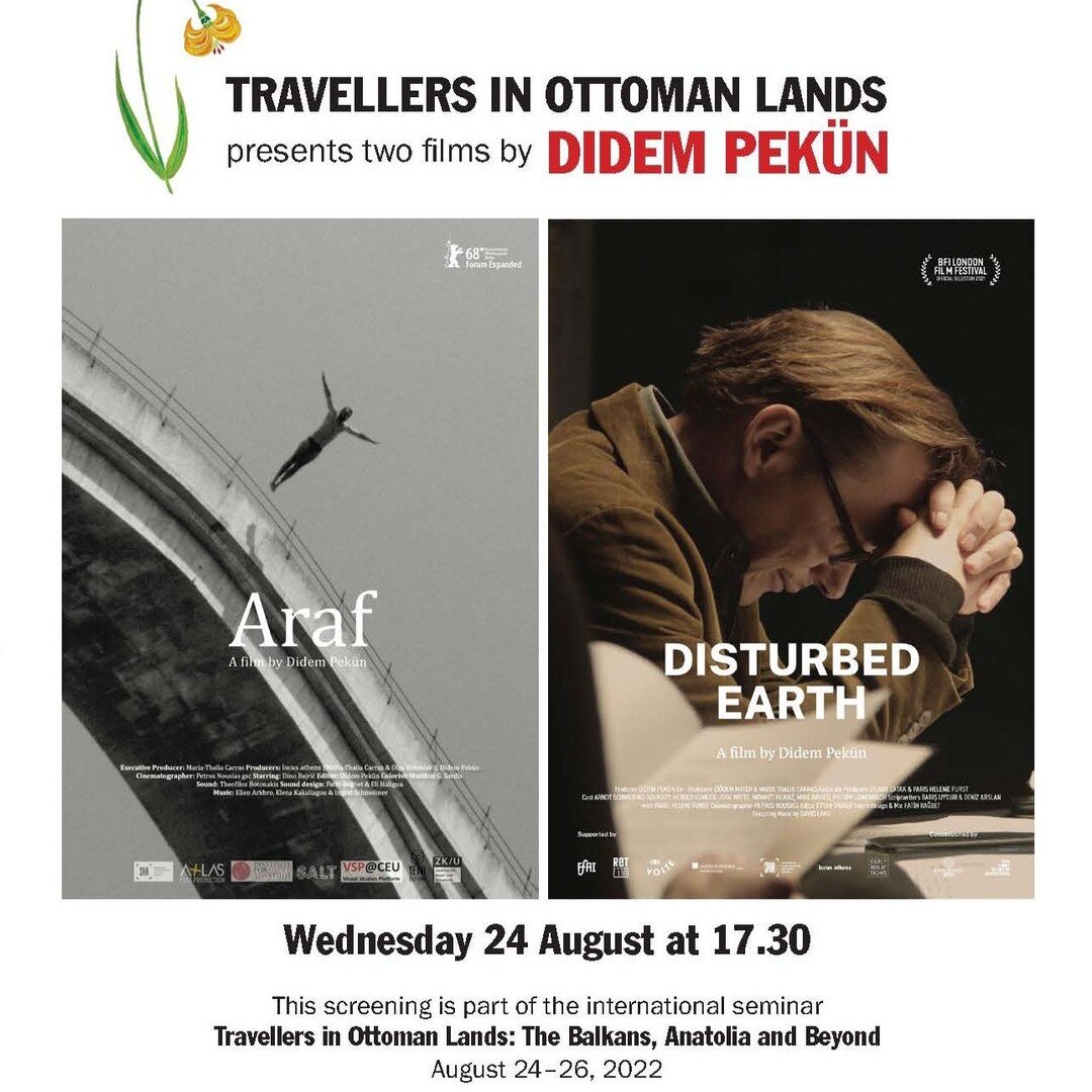 There is still time to come and join us in Sarajevo on August 24-26 as non-presenting participants! https://www.astene.org.uk/cur.../travellers-in-ottoman-lands

We are having a screening of two critically acclaimed films by Turkish director Didem Pe