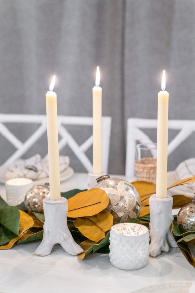 tablescape that will last through winter