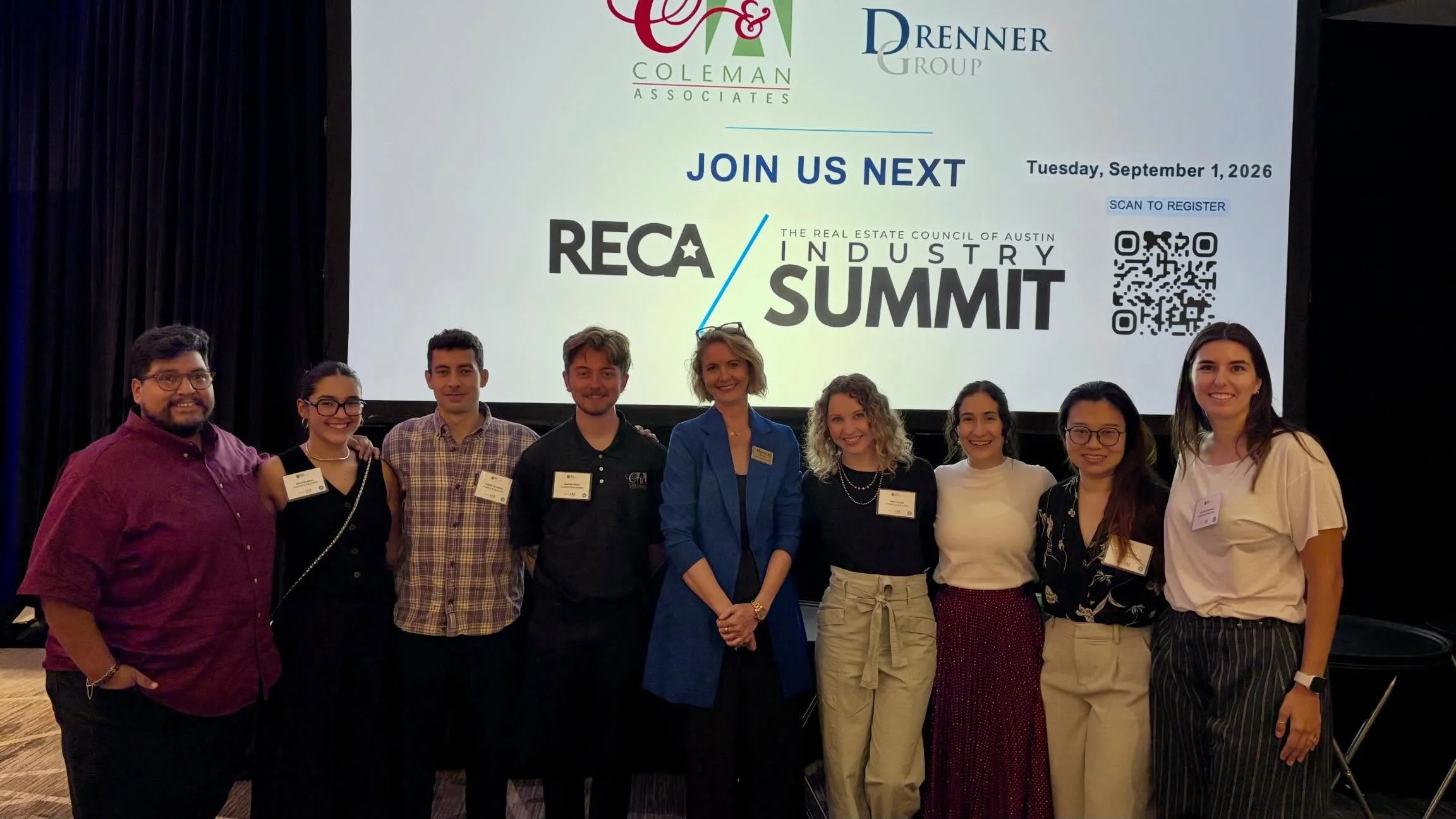 Coleman &amp; Associates had a great time sponsoring the RECA Development Update lunch yesterday. We&rsquo;ve sponsored this lunch for many years now, and we enjoy getting to hear about new projects coming to the Austin area. This year, our President