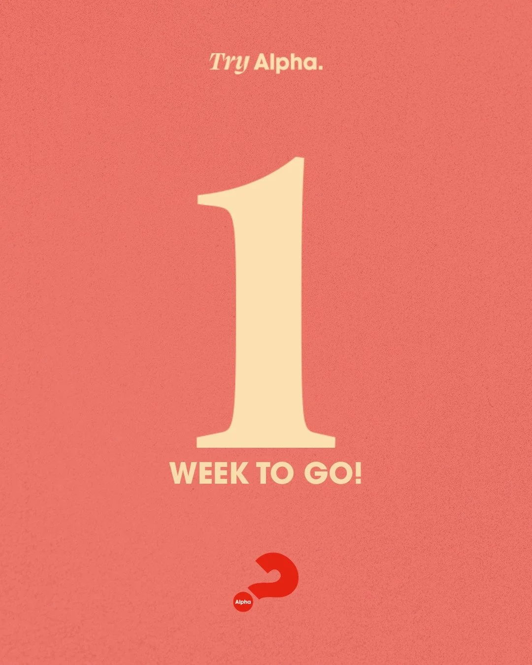 Our next Alpha series starts in one week. Everyone&rsquo;s welcome. No matter your background or beliefs, you&rsquo;re invited. See you there?

⏰ Sundays, 12.45PM, starting 25 Jan
⏰ Mondays, 7.45PM, starting 2 Feb
👉 Sign up online hrbc.org.uk/alpha