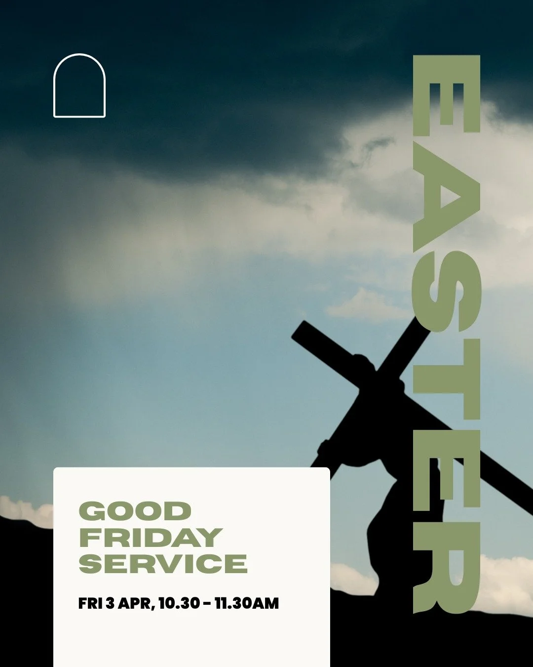 Good Friday Service - Gather with us for a reflective time of worship, prayer and communion as we reflect on the power of the cross. Join us in the building or online.

✝️Fri 3 Apr, 10.30 - 11.30AM
📍Holland Road Baptist Church, BN3 1JN
🌐 All detail