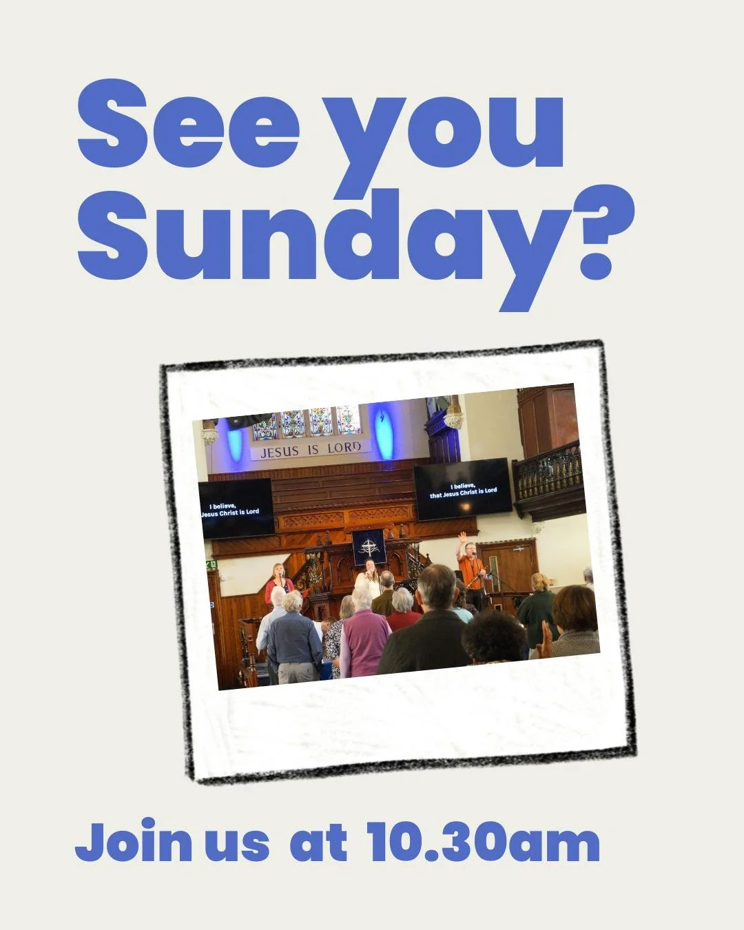 You are always SO welcome to join us for church on Sundays! Doors open 10am for our 10.30am service. We have activities for children and youth too. Maybe see you there?