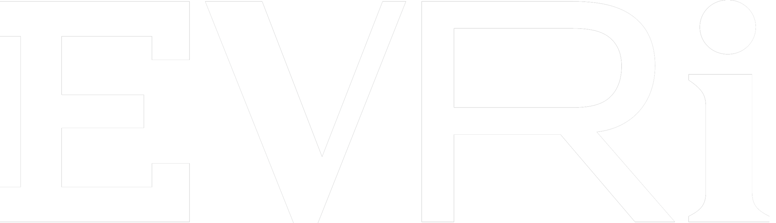 Black and white logo of the E! Entertainment Television network.