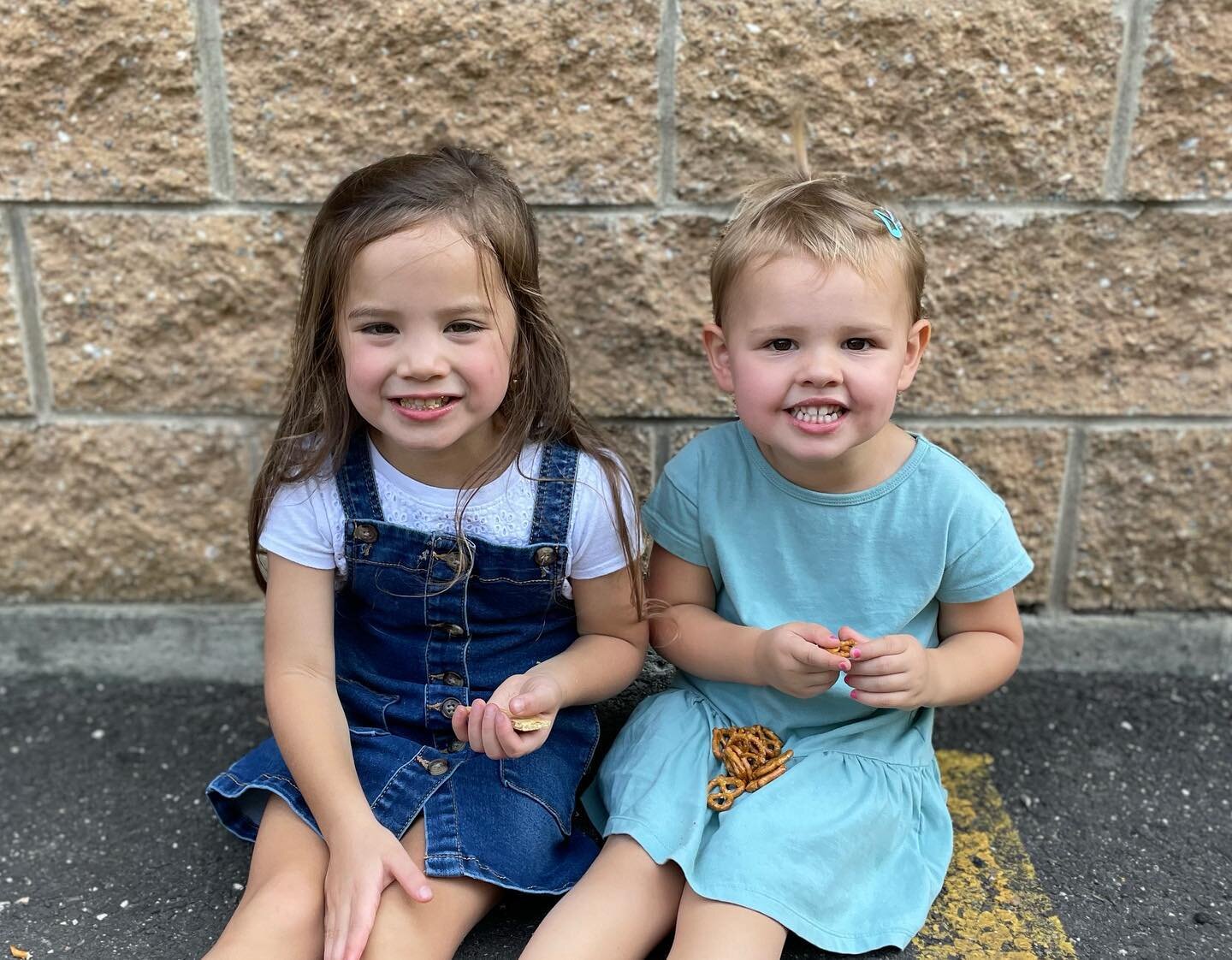 Pretzels and friends last week during Kid&rsquo;s Church 🥨 🌤