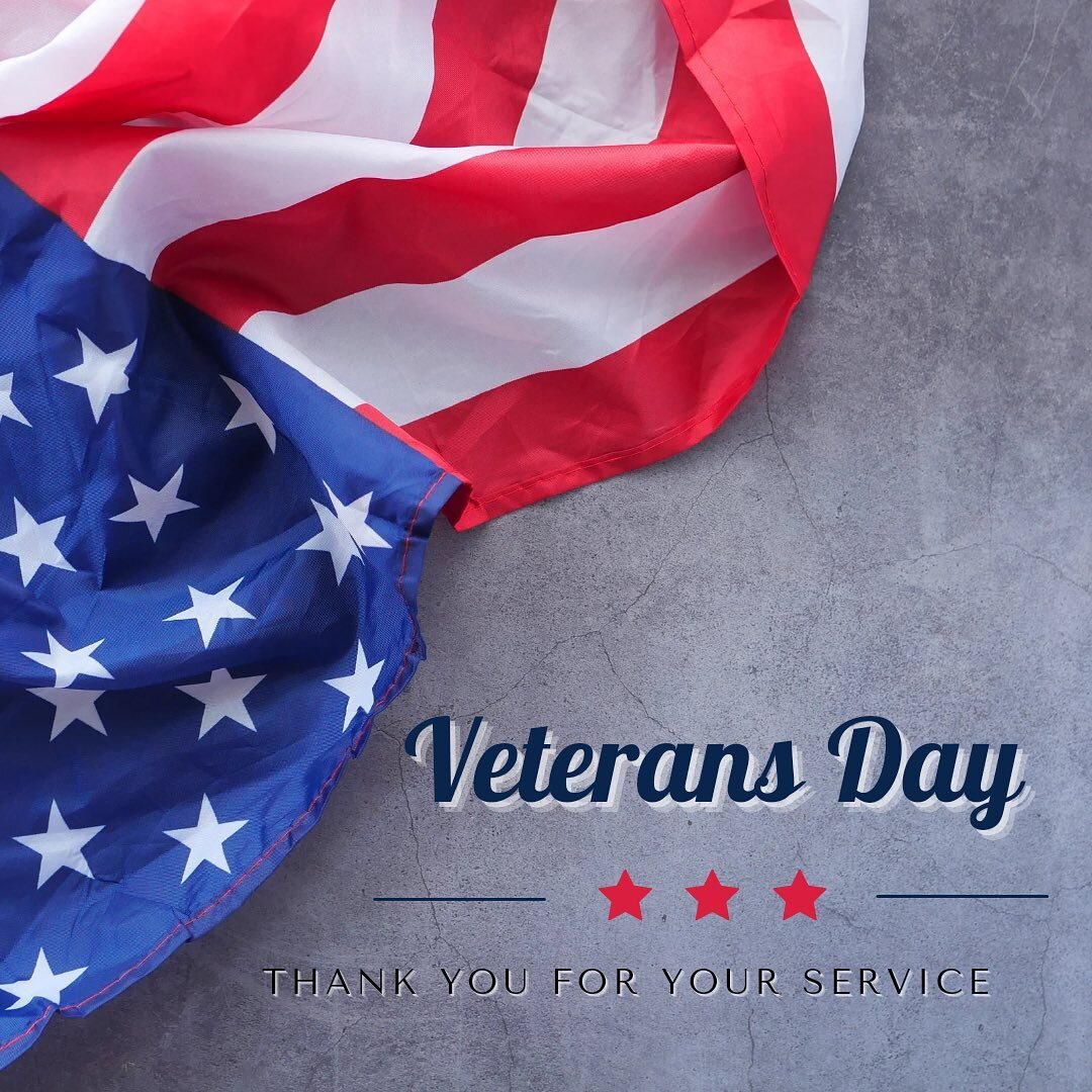 Today, we honor our veterans. Thank you for your selfless service to our country. It is because of your bravery and commitment, that we have continued to enjoy the many freedoms of our nation 🇺🇸 #veteransday #usa