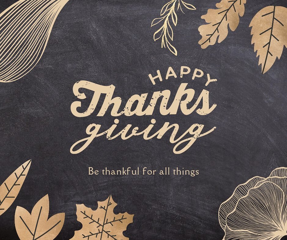 “I will give thanks to the Lord with my whole heart; I will recount all of your wonderful deeds” (Psalm 9:1).
Happy Thanksgiving from all of us at Motion Church! π