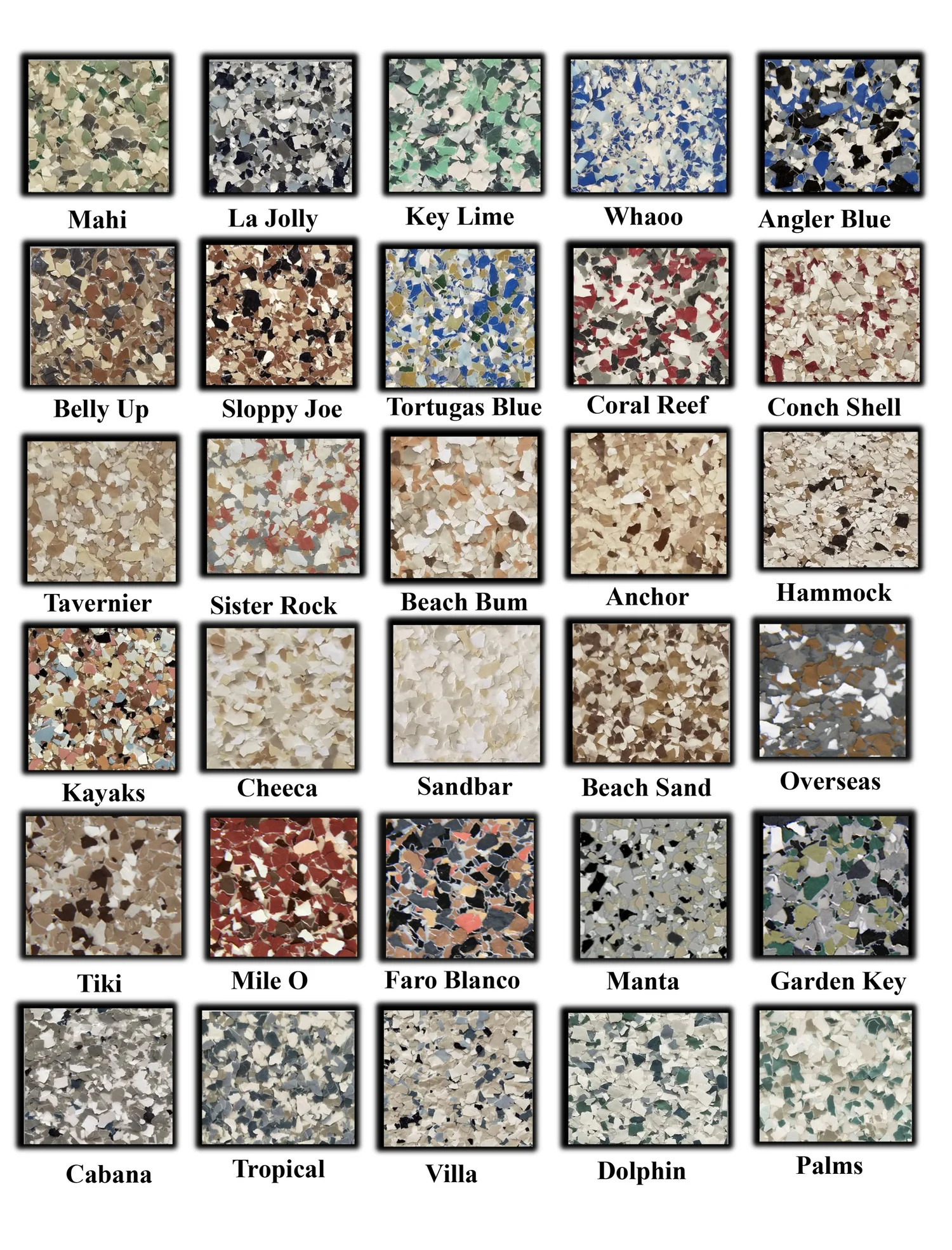 Find Your Perfect Palette with Our Extensive Color Chart | Turtle Tuff ...