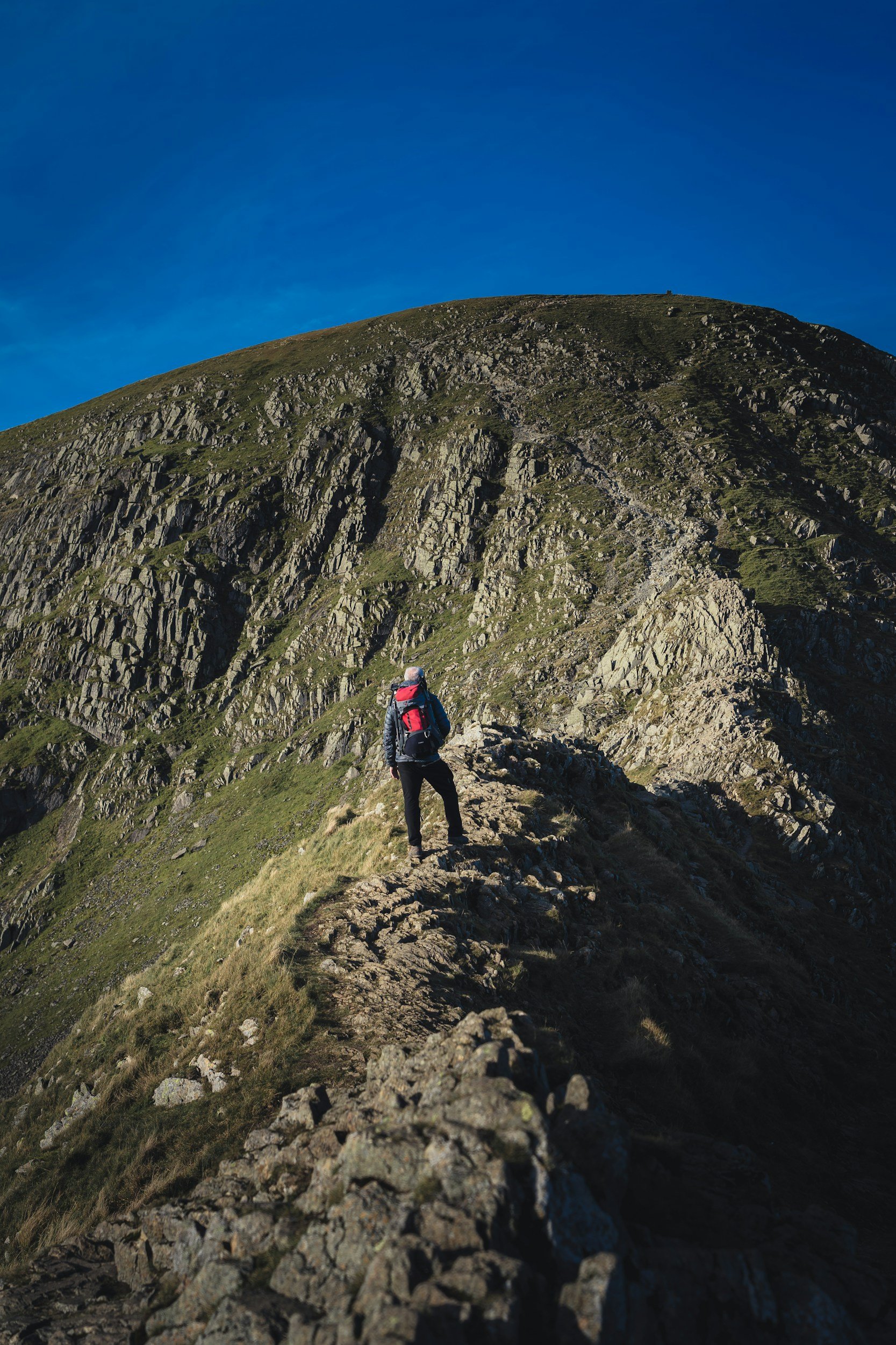Striding Edge with yonder adventure company