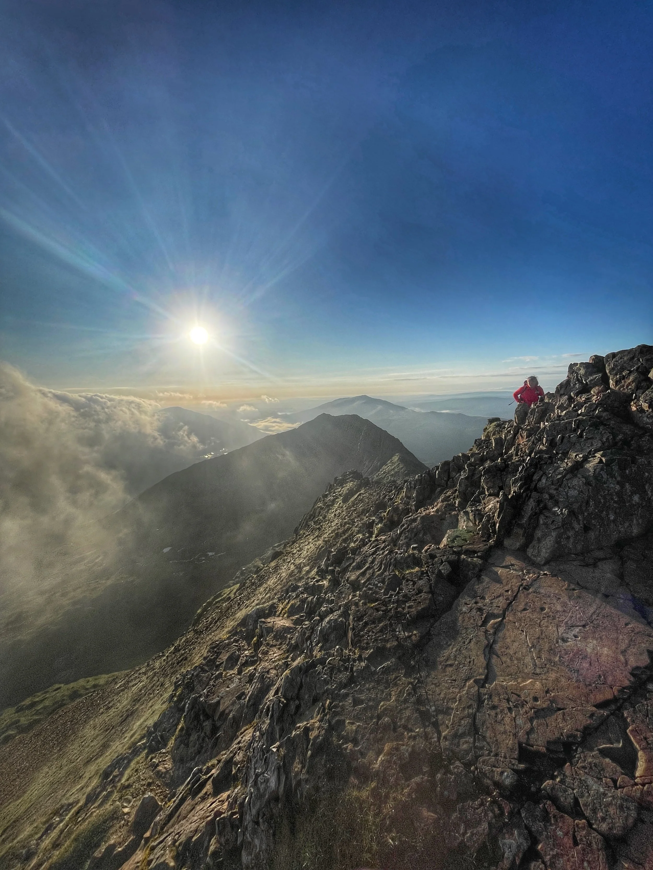 Crib Goch Guide, Crib Goch with yonder adventure company