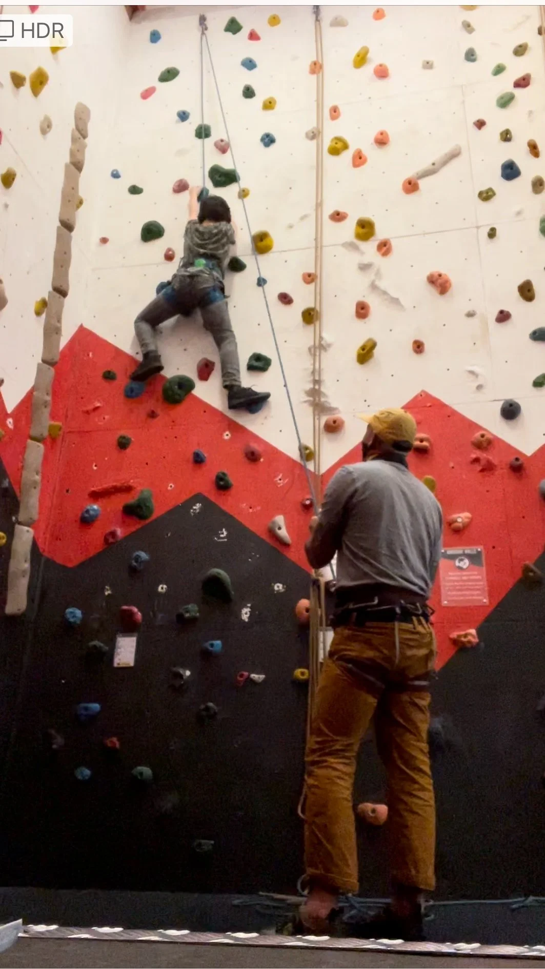 introduction to rock climbing session with yonder adventure company