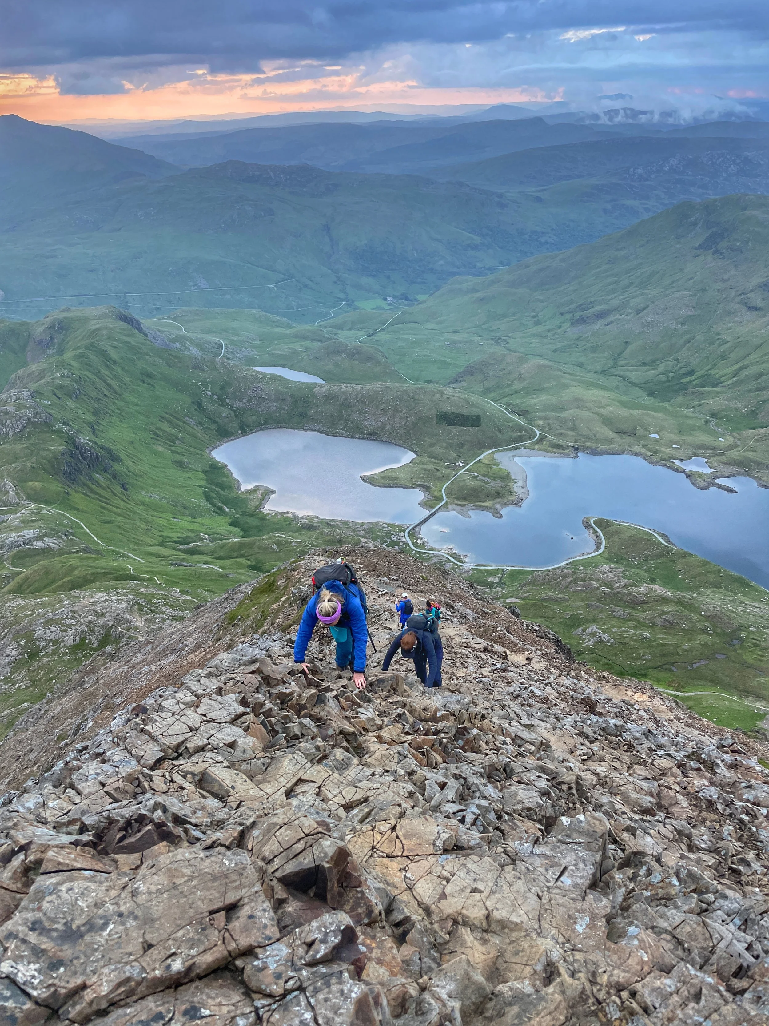 Crib Goch Guide, Crib Goch with yonder adventure company