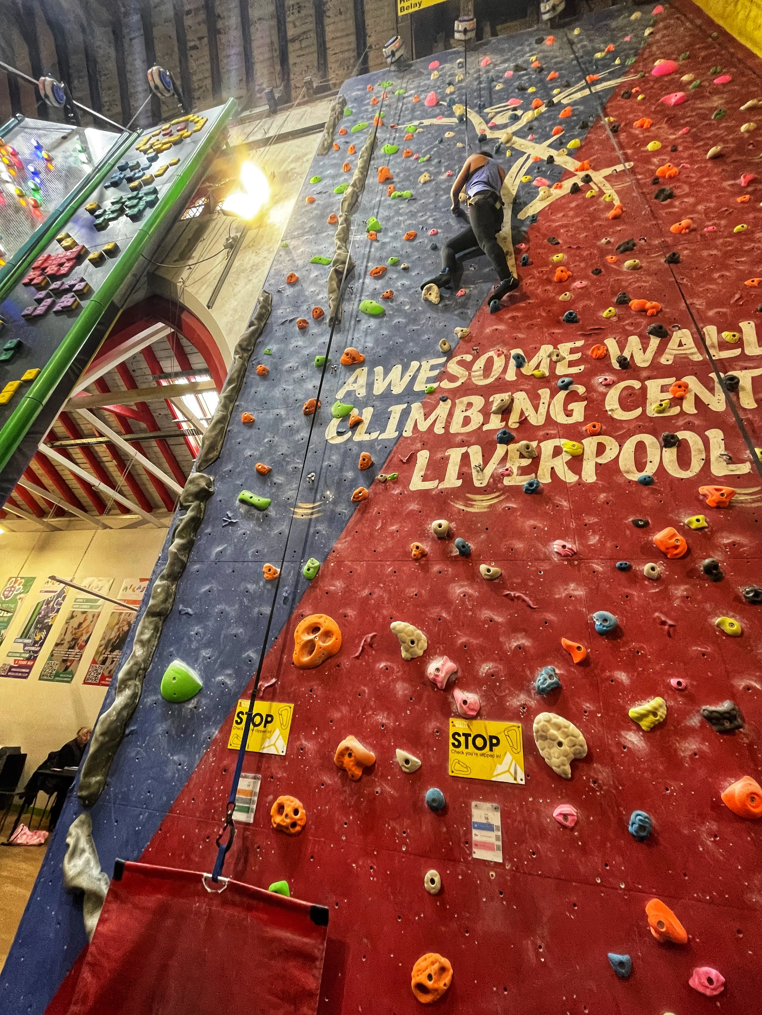 introduction to rock climbing session with yonder adventure company