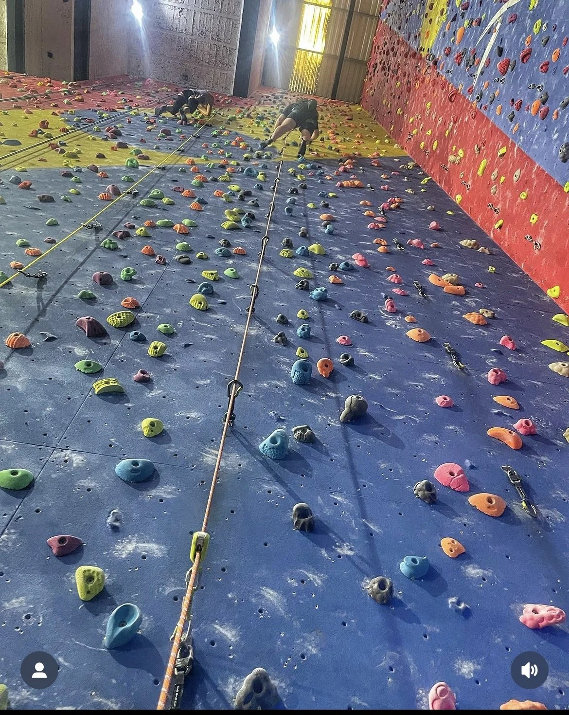 introduction to rock climbing session with yonder adventure company