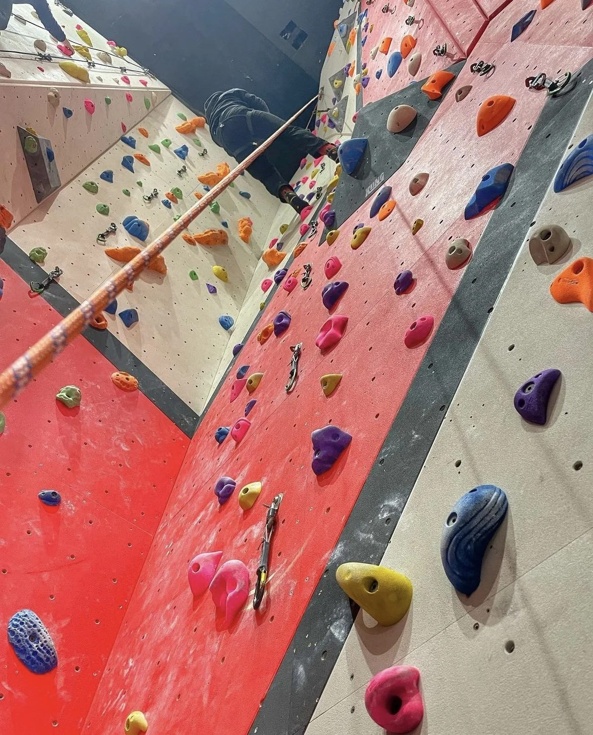 introduction to rock climbing session with yonder adventure company