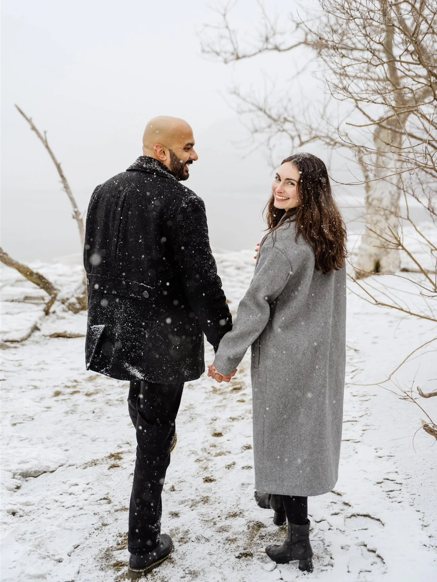 All of this snow brings me back to the most magical session with these two cuties 😍 I can't wait to capture your weddings next year! 

#newyorkweddingphotographer #hudsonvalleyweddingphotographer #nyweddingvendor