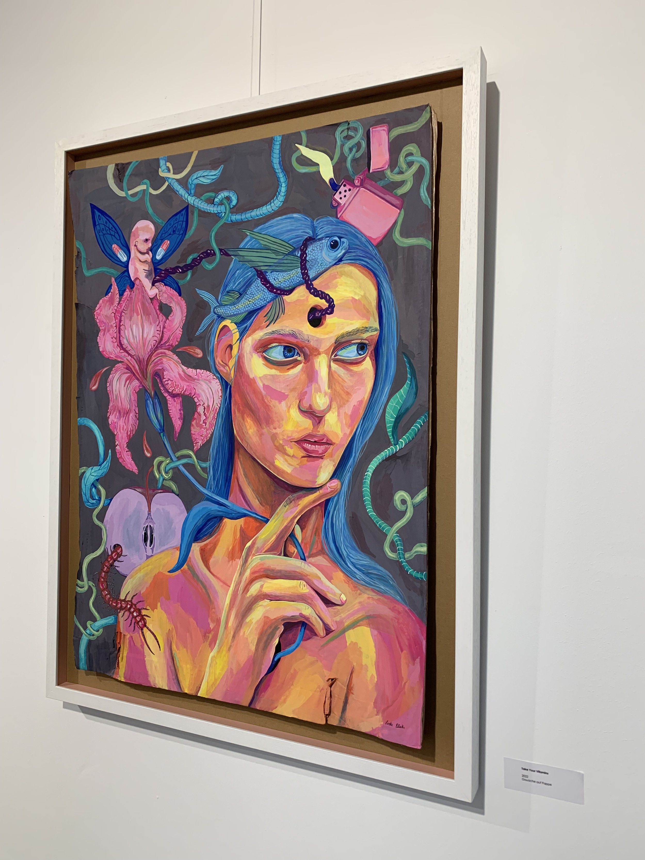 take your vitamins 2022
90 x 60 cm gouache on cardboard