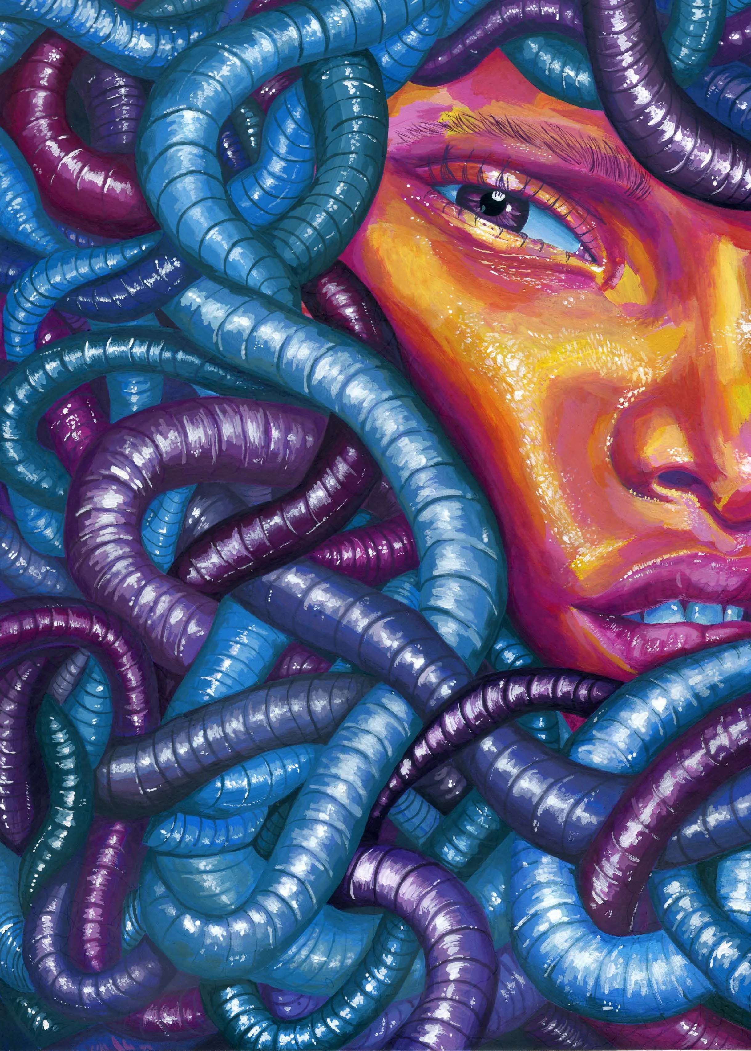  untitled 2025 

gouache on cardboard