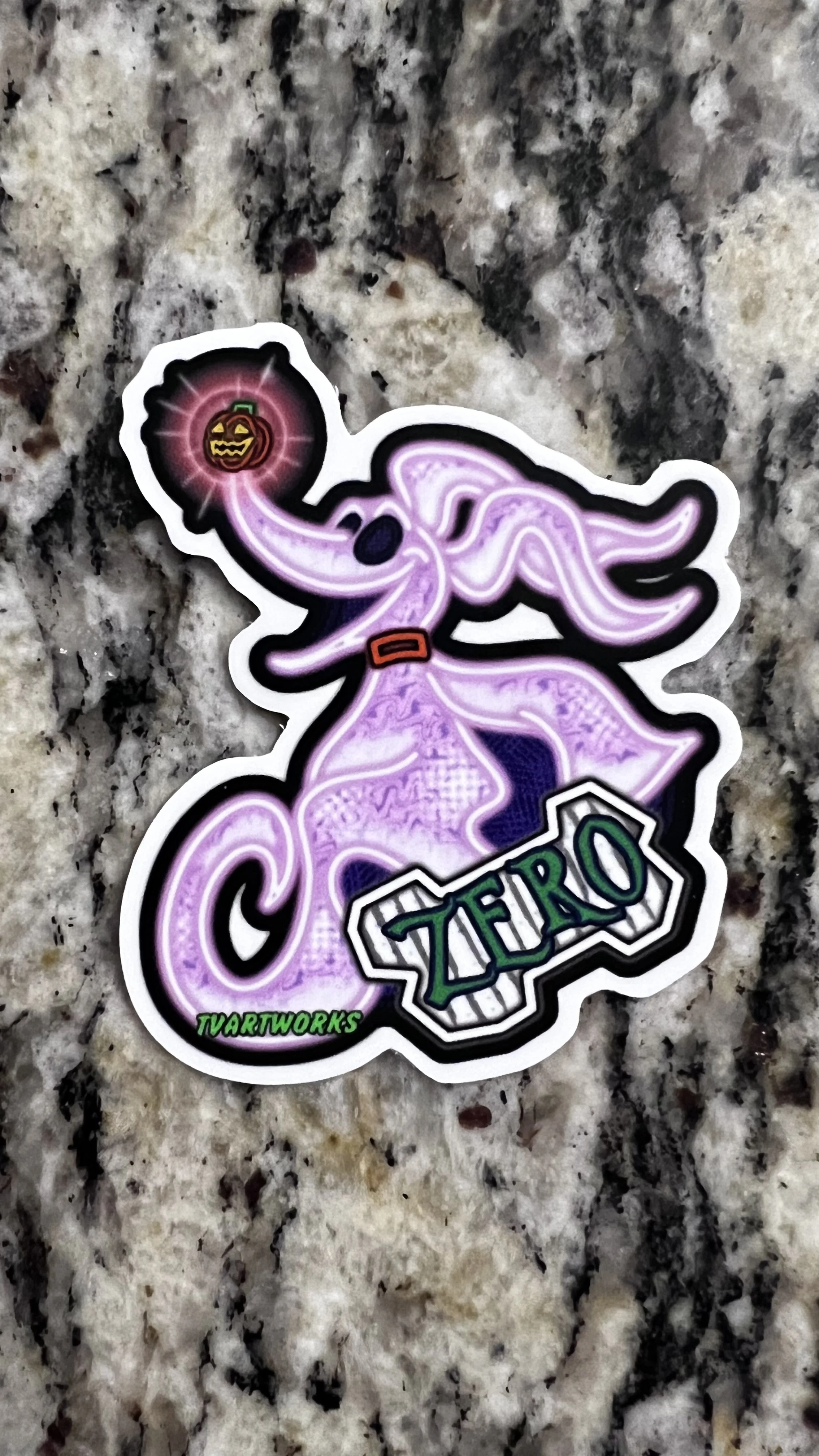 Zero (Nightmare Before Christmas) Sticker