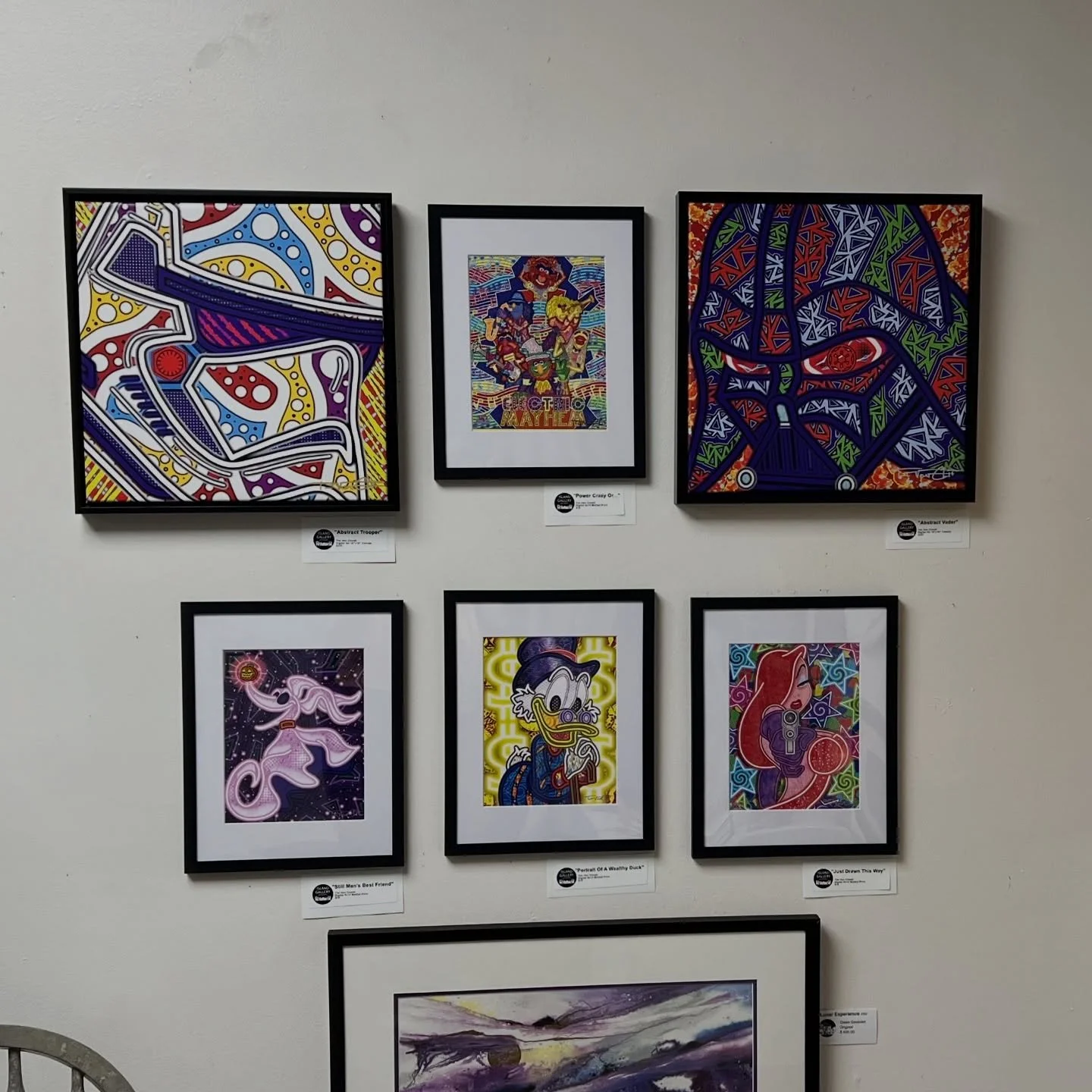 Well, here we are. It&rsquo;s a start. I have plenty of time to fill this wall, but I feel like it&rsquo;s a strong representation of my work already.
But, they are asking me to make BIGGER pieces. And I agree.

At Island Gallery and Studios in downt