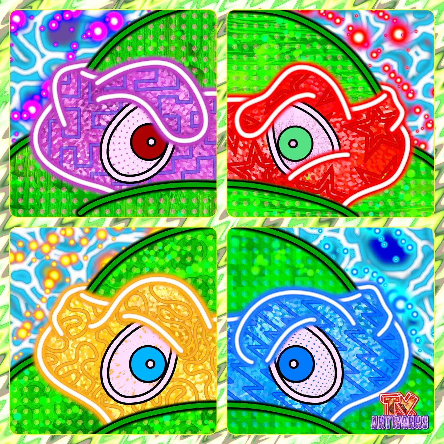 I was reminded at MegaCon that I made these 8&rdquo;x8&rdquo; prints for a different convention last November. 🤷🏻&zwj;♂️🤷🏻&zwj;♂️ But I never actually put them out to sell. As they were buried in my travel case full of drawing materials. So these