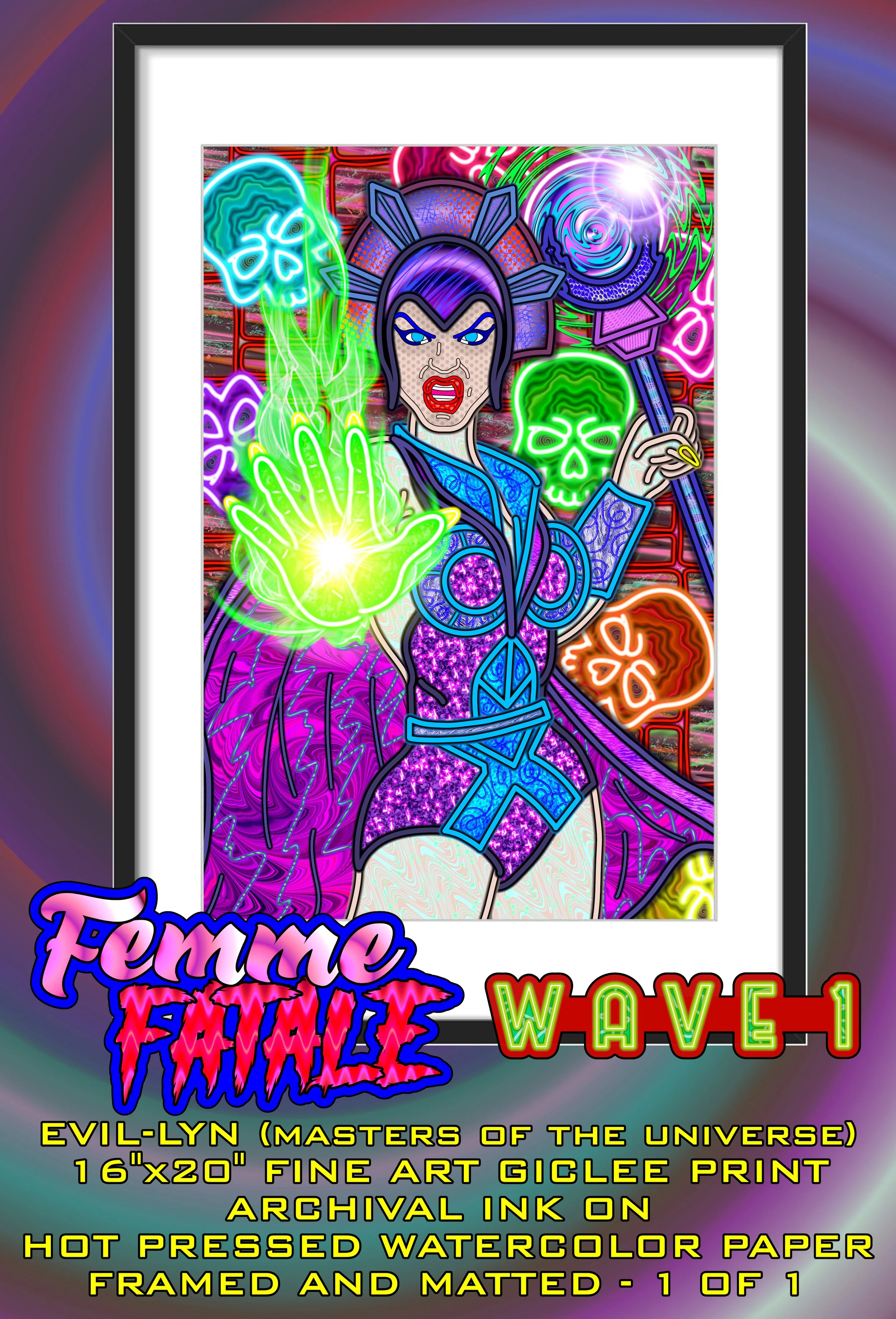 Evil-Lyn Fine Art Print