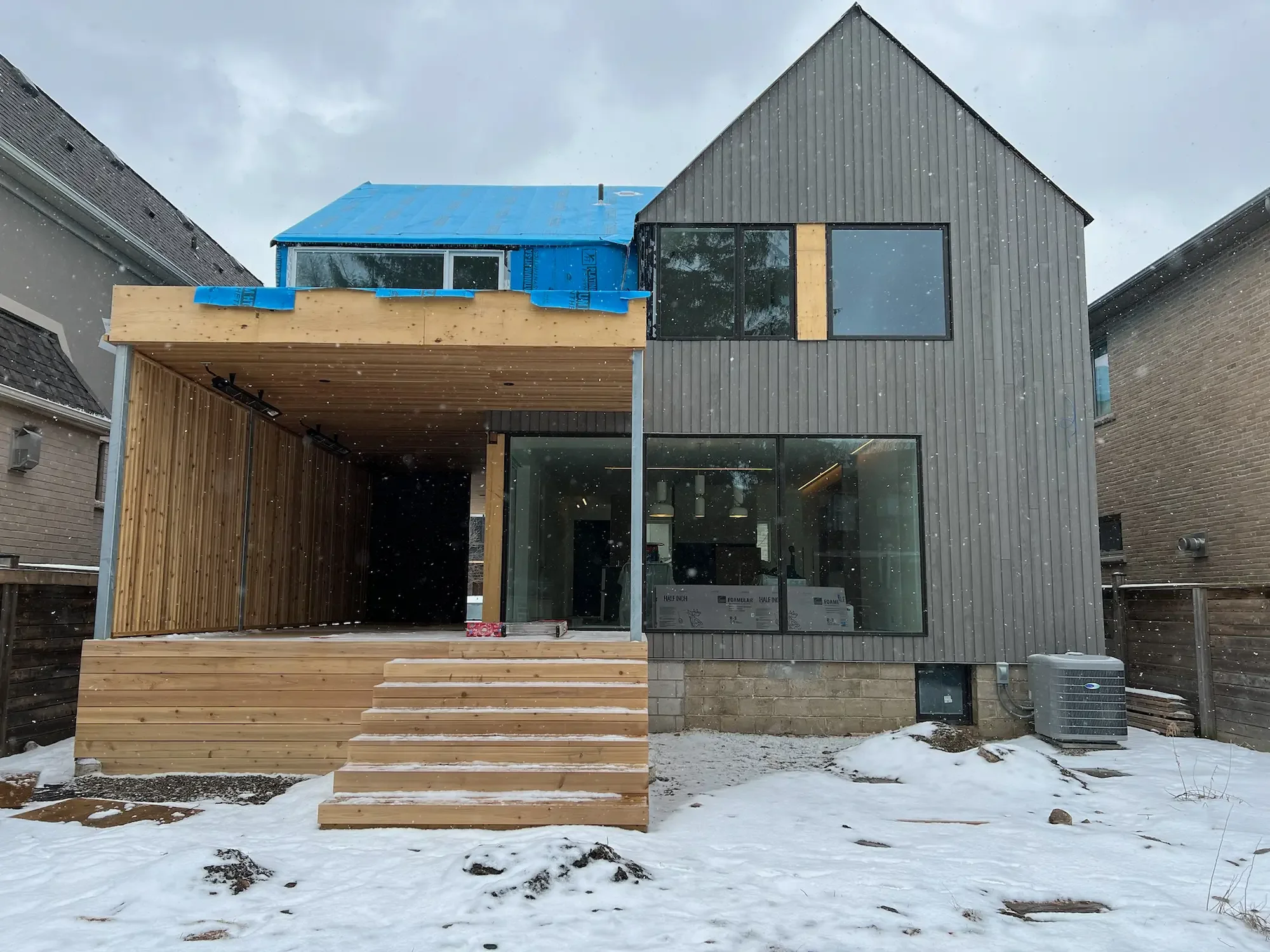 Custom Framing, Maibec Siding, Architectural Screens | Etobicoke