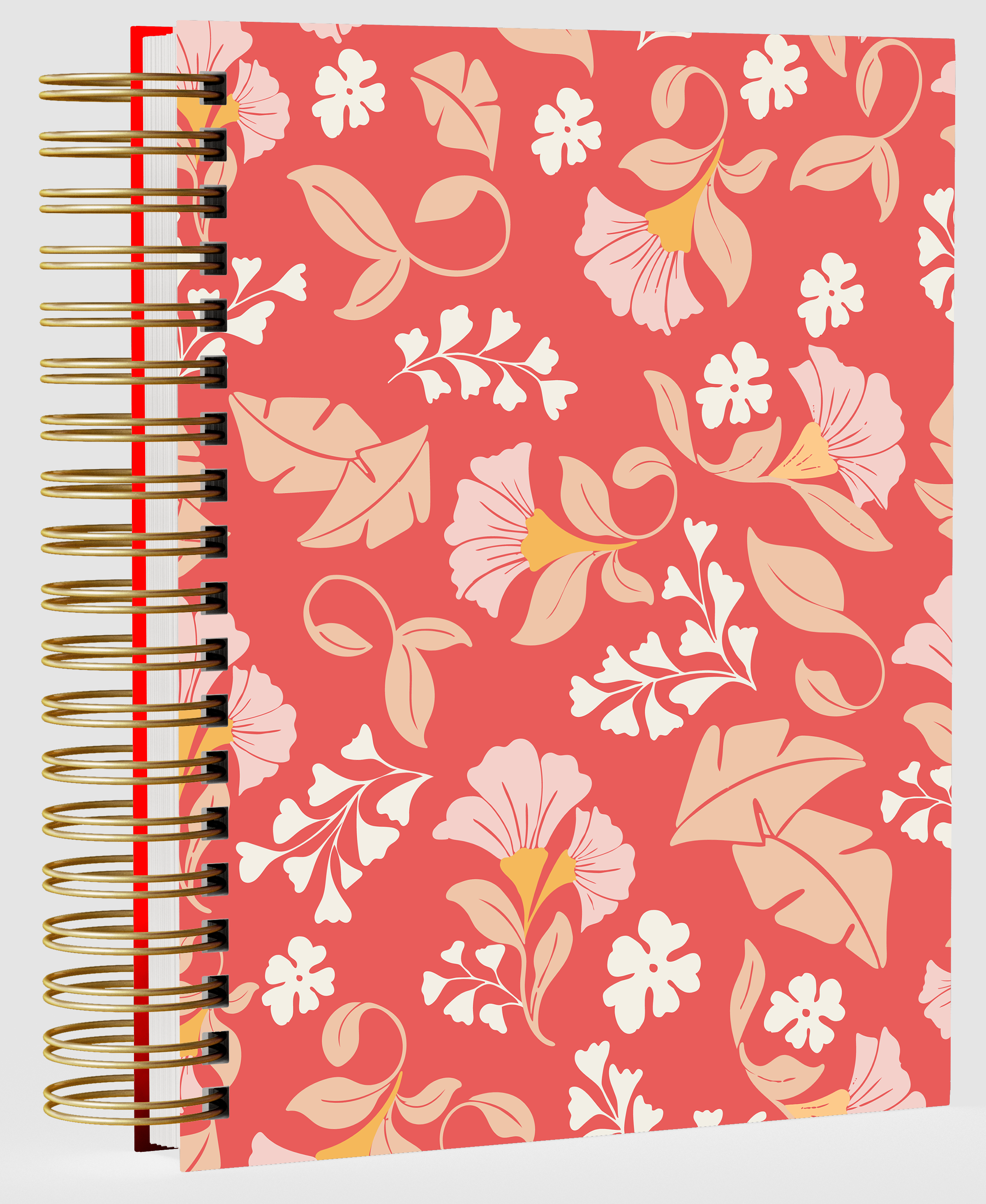 FUN AND COLORFUL WIRE BOUND JOURNALS with RULED PAGES