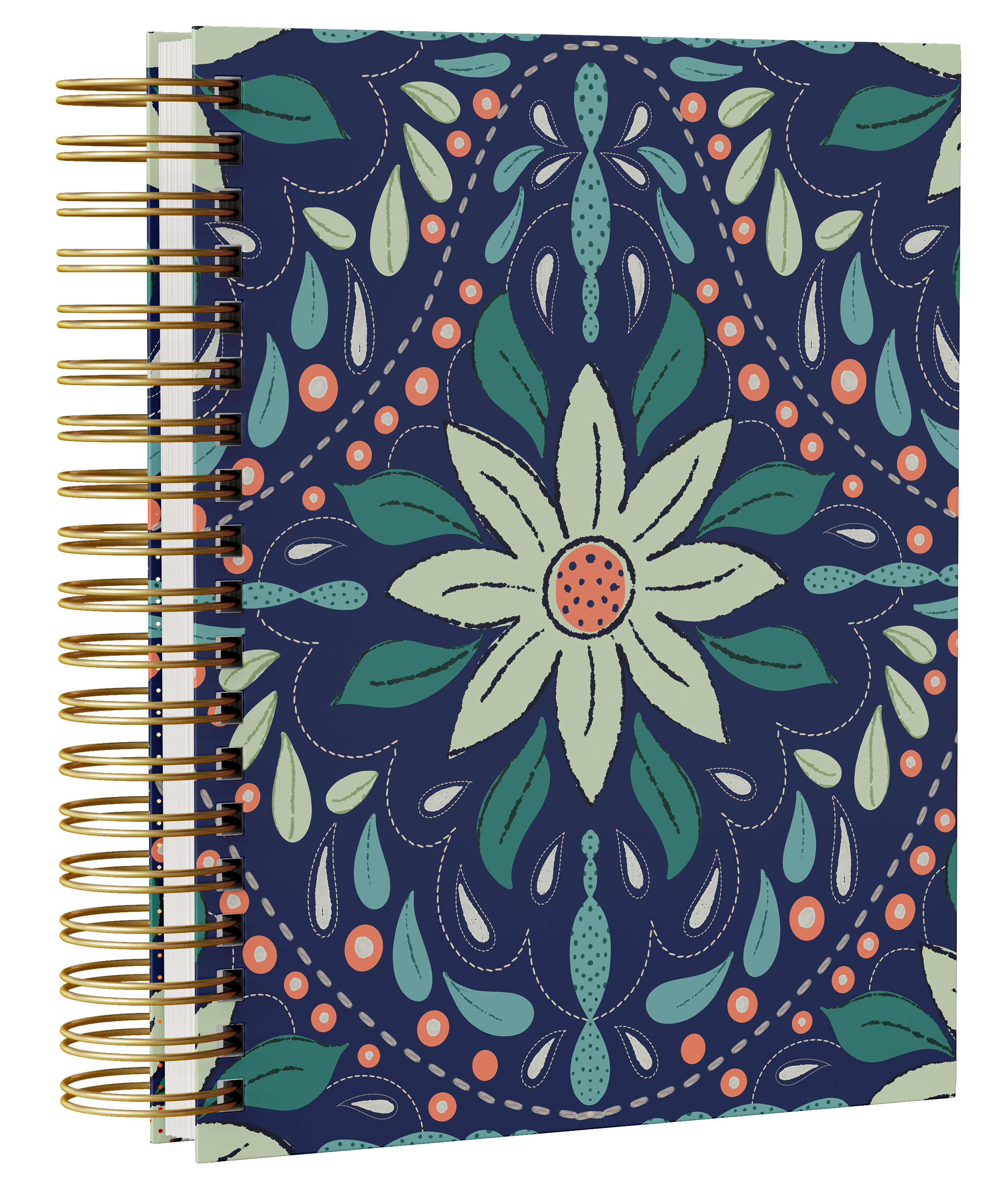 FUN AND COLORFUL WIRE BOUND JOURNALS with RULED PAGES