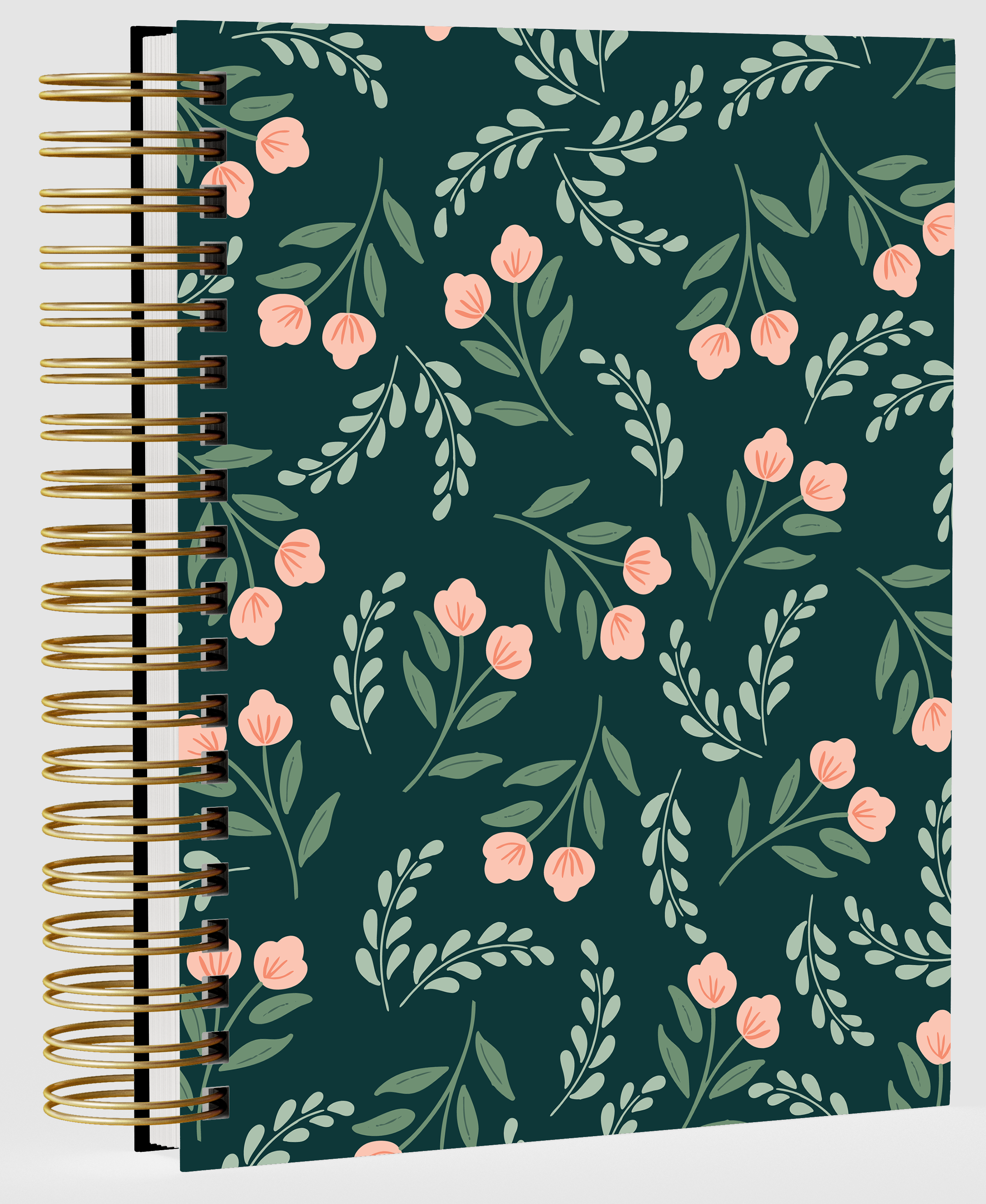 FUN AND COLORFUL WIRE BOUND JOURNALS with RULED PAGES