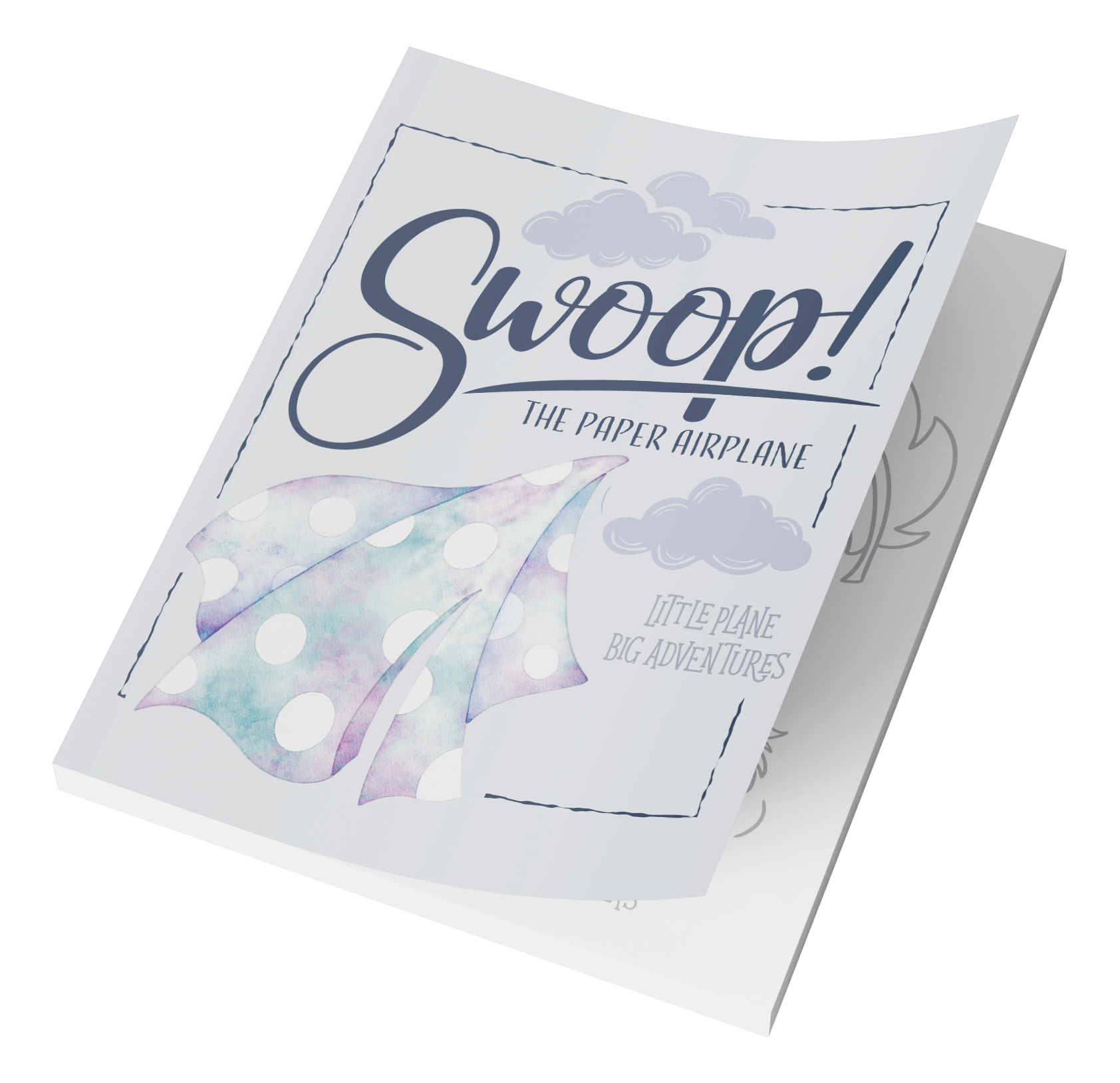 SWOOP The Paper Airplane Coloring book