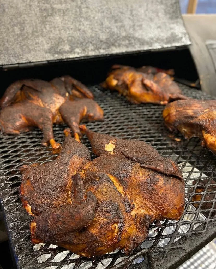 SMOKED THANKSGIVING TURKEYS🦃
Menu above and details below👇👇👇
.
STARTING TOMORROW!! Call us at (252) 622-4874 during regular business hours or visit our website to order your “Smoked Thanksgiving.” All orders will be scheduled for pick