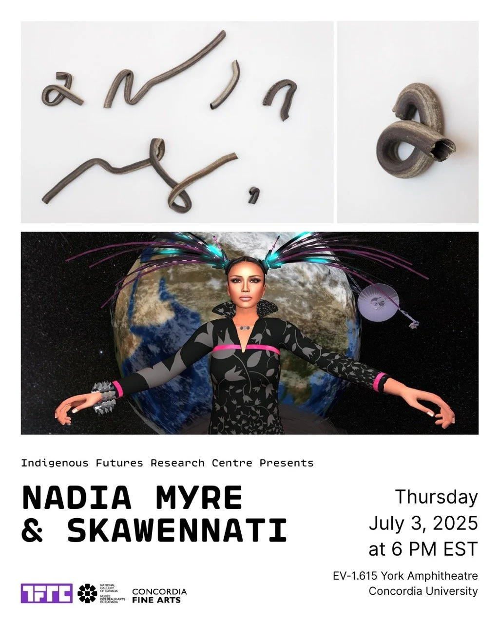 In Conversation: Nadia Myre and Skawennati