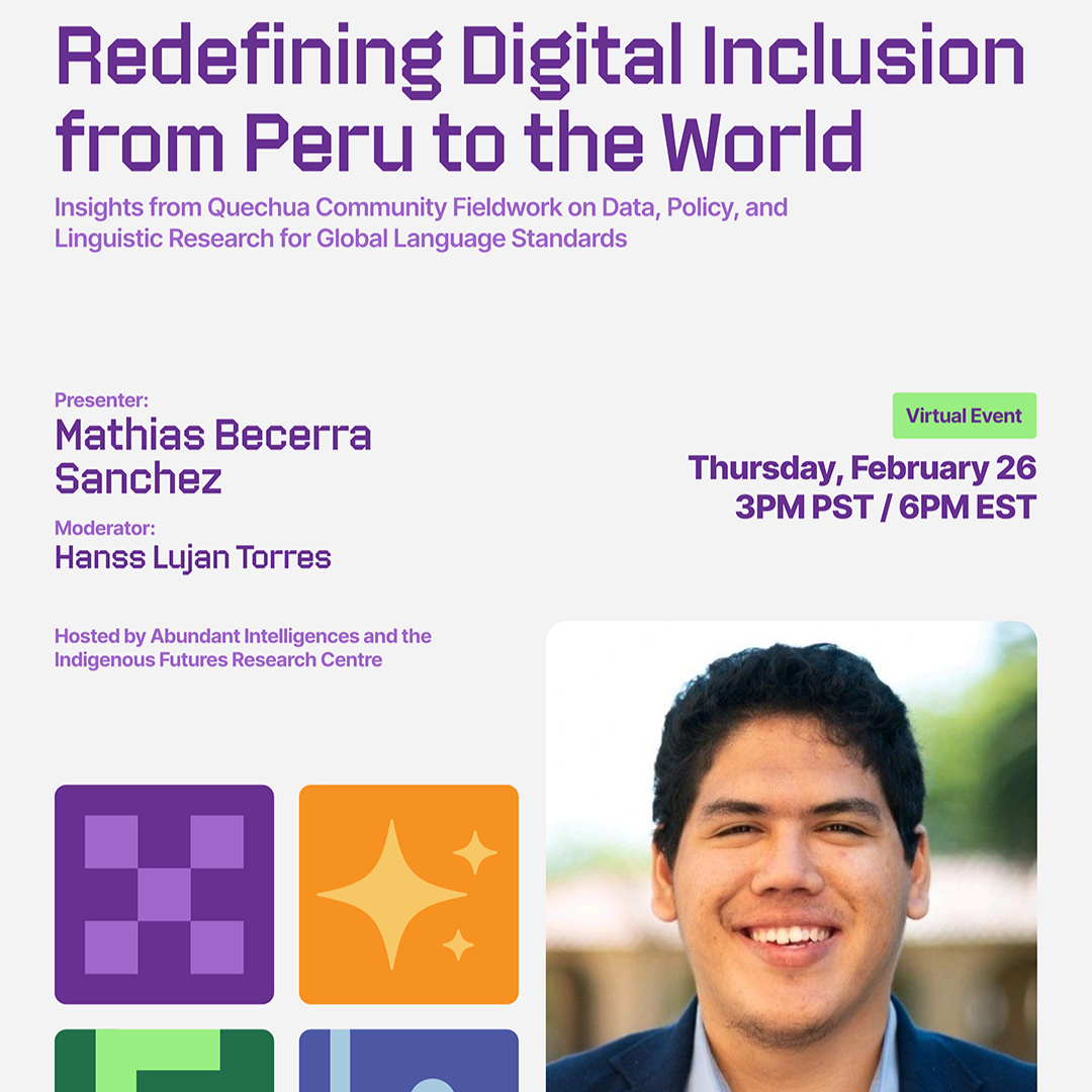 Virtual Talk: Redefining Digital Inclusion from Peru to the World