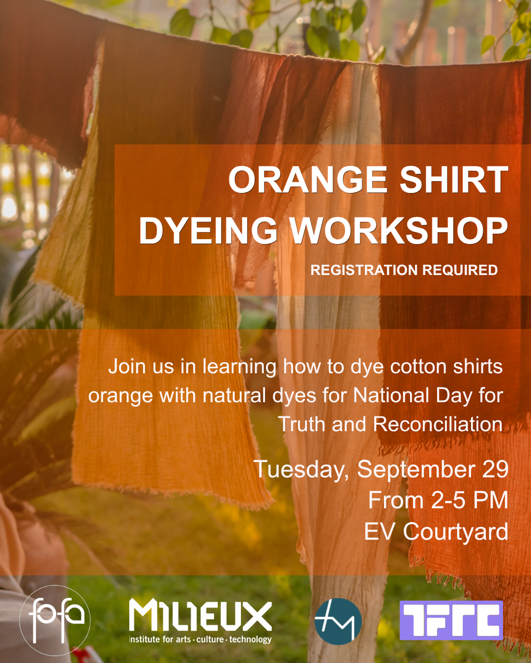 Orange Shirt Day Workshop