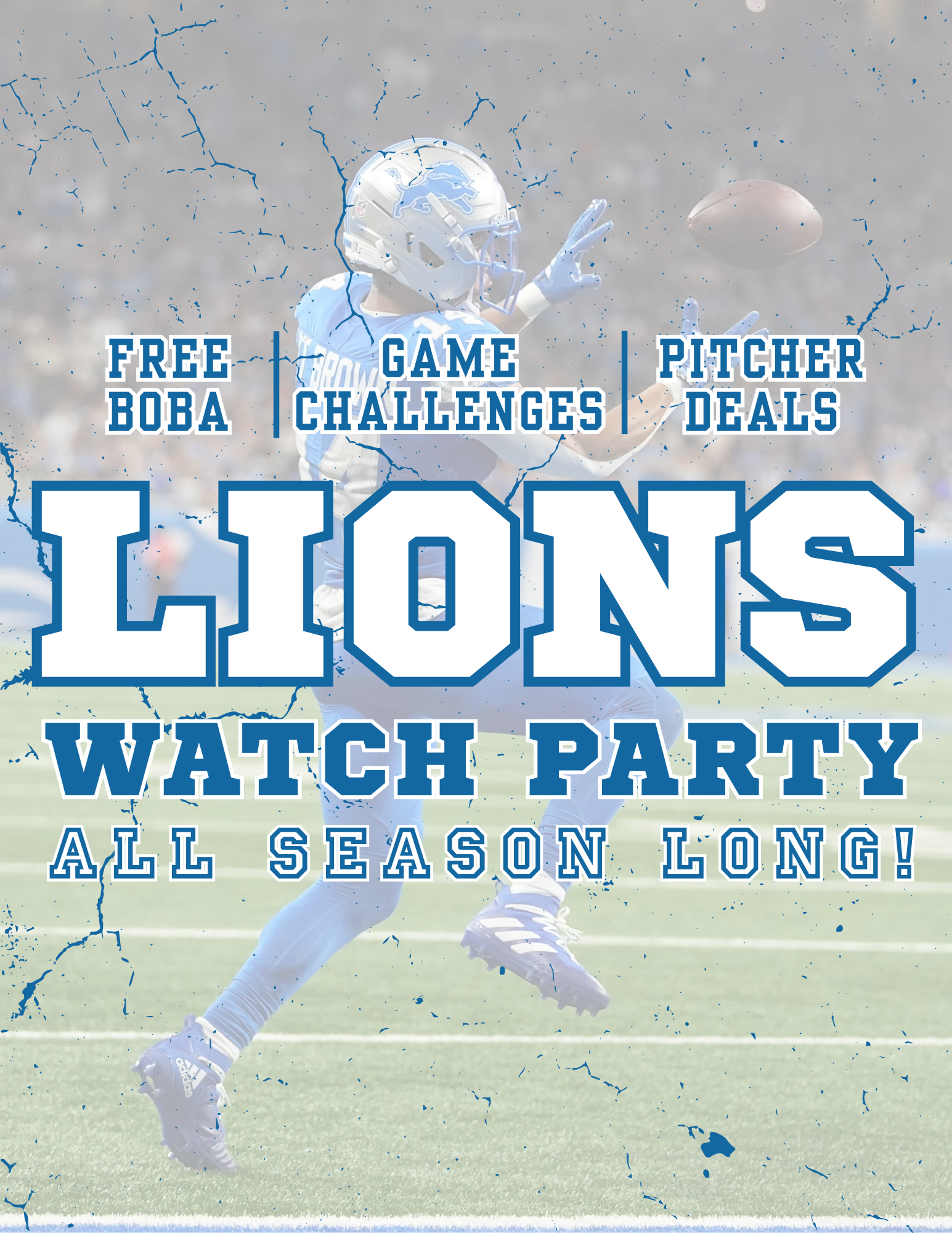 LIONS vs BEARS WATCH PARTY 