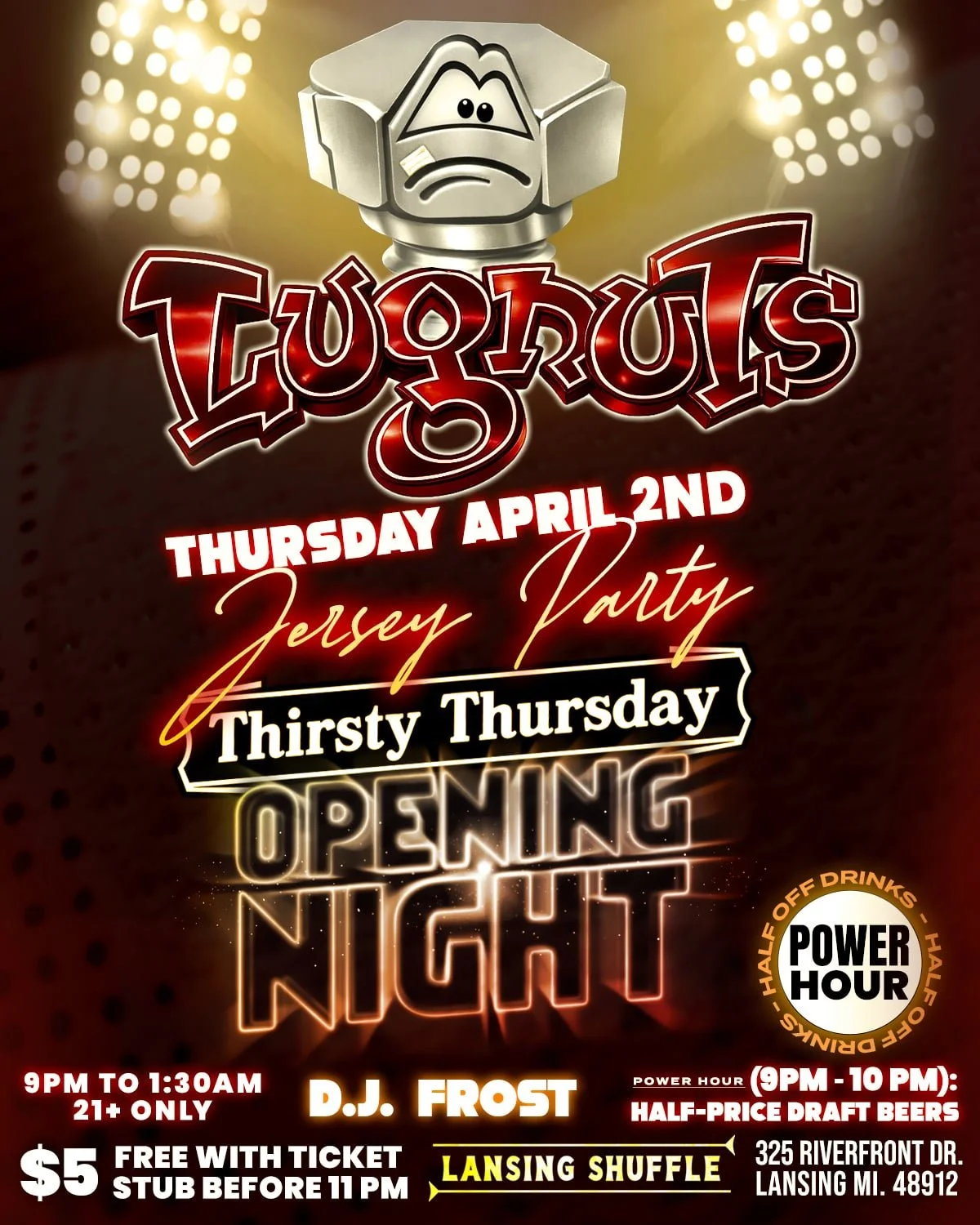 ⚾️ THE SEASON IS BACK! -Lugnuts Jersey Party⚾️