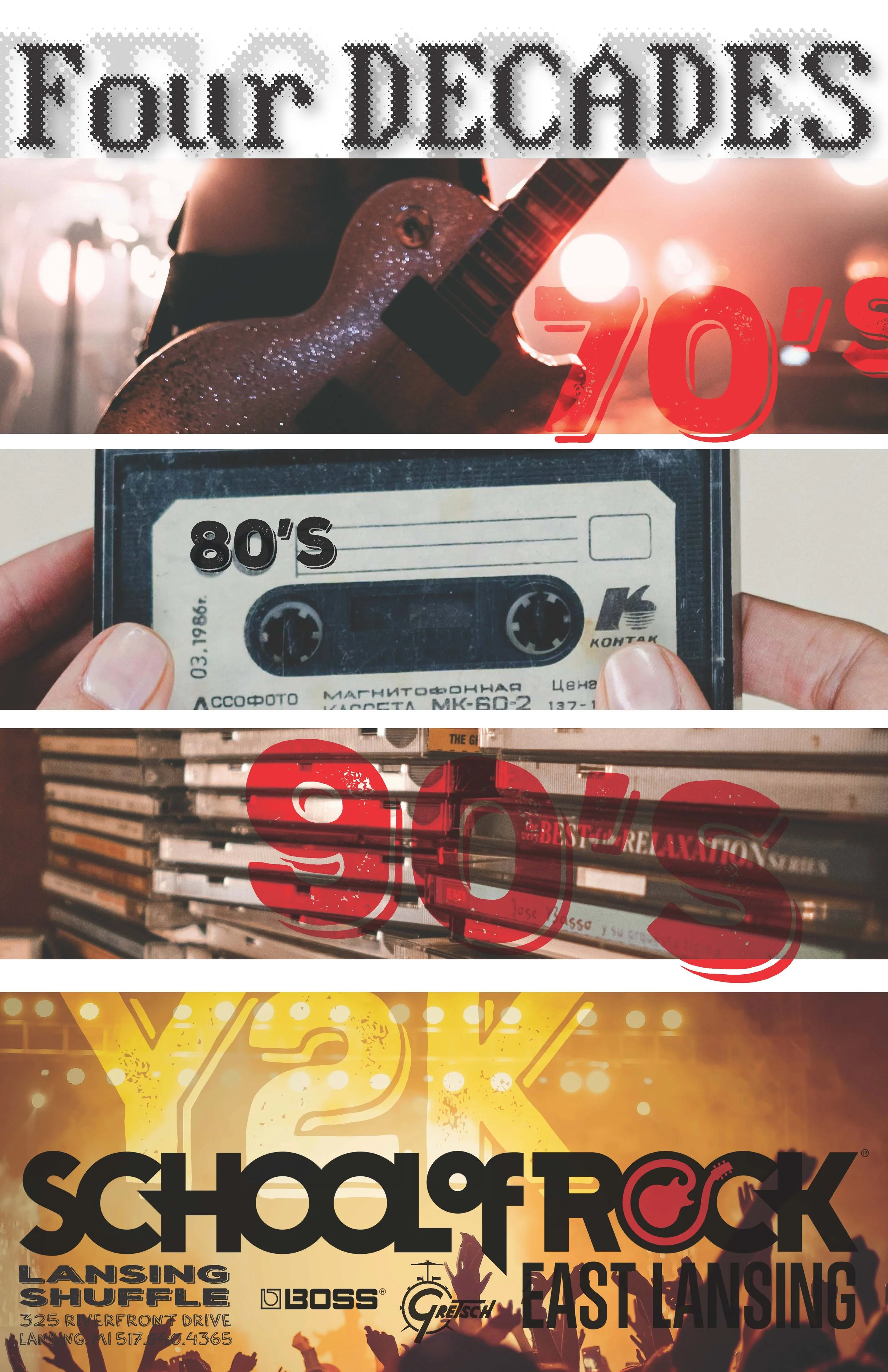 School Of Rock - Four Decades Live Music