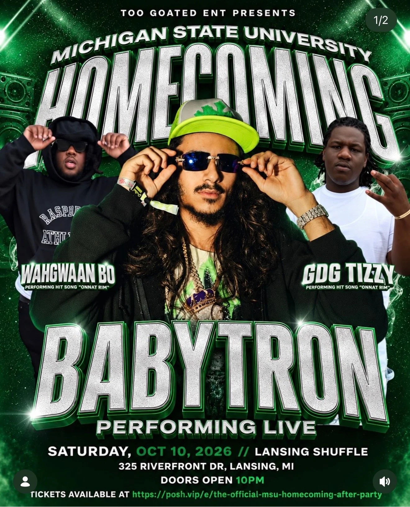 BABYTRON Live - MSU Homecoming