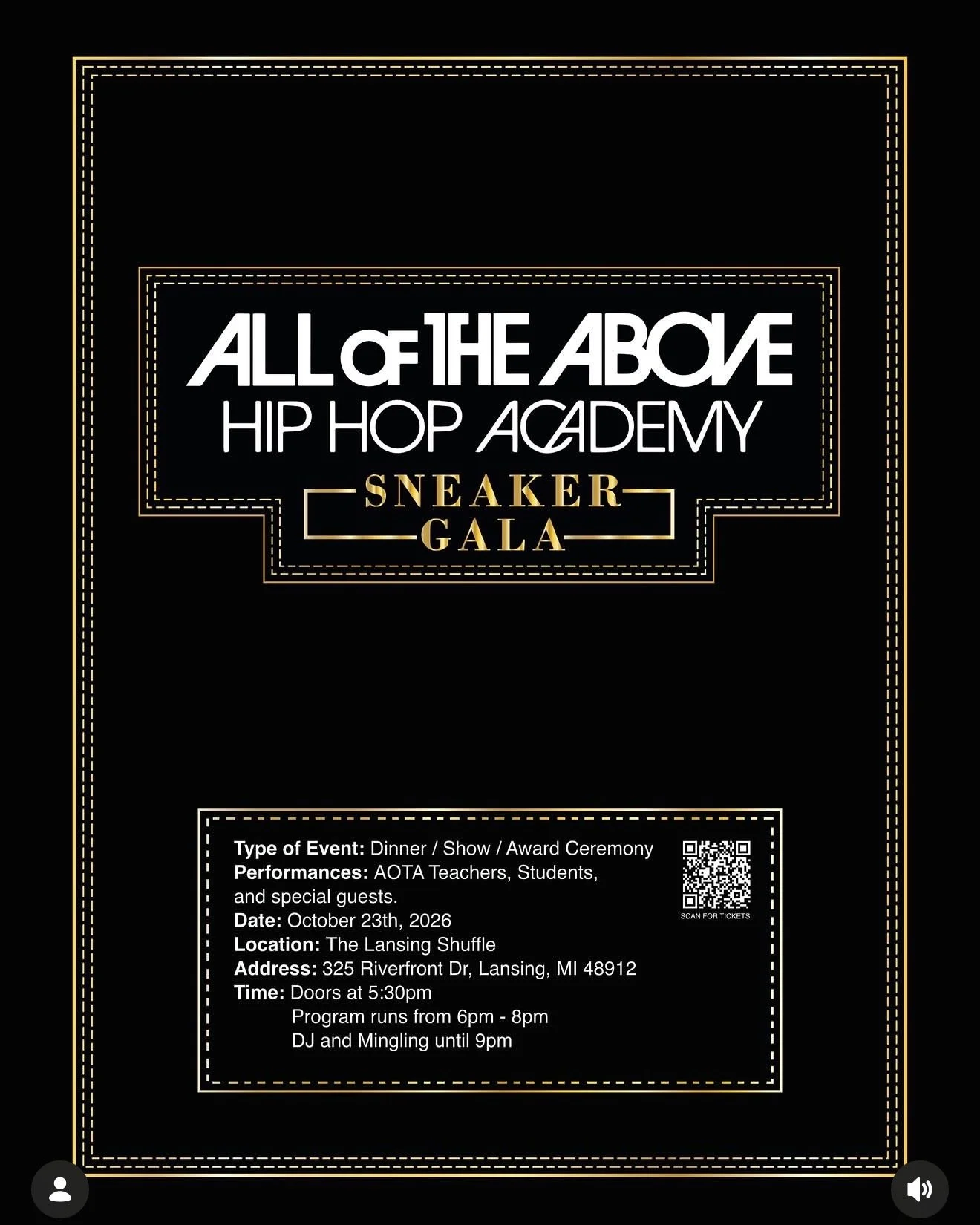 ALL OF THE ABOVE HipHop Academy - Sneaker Gala