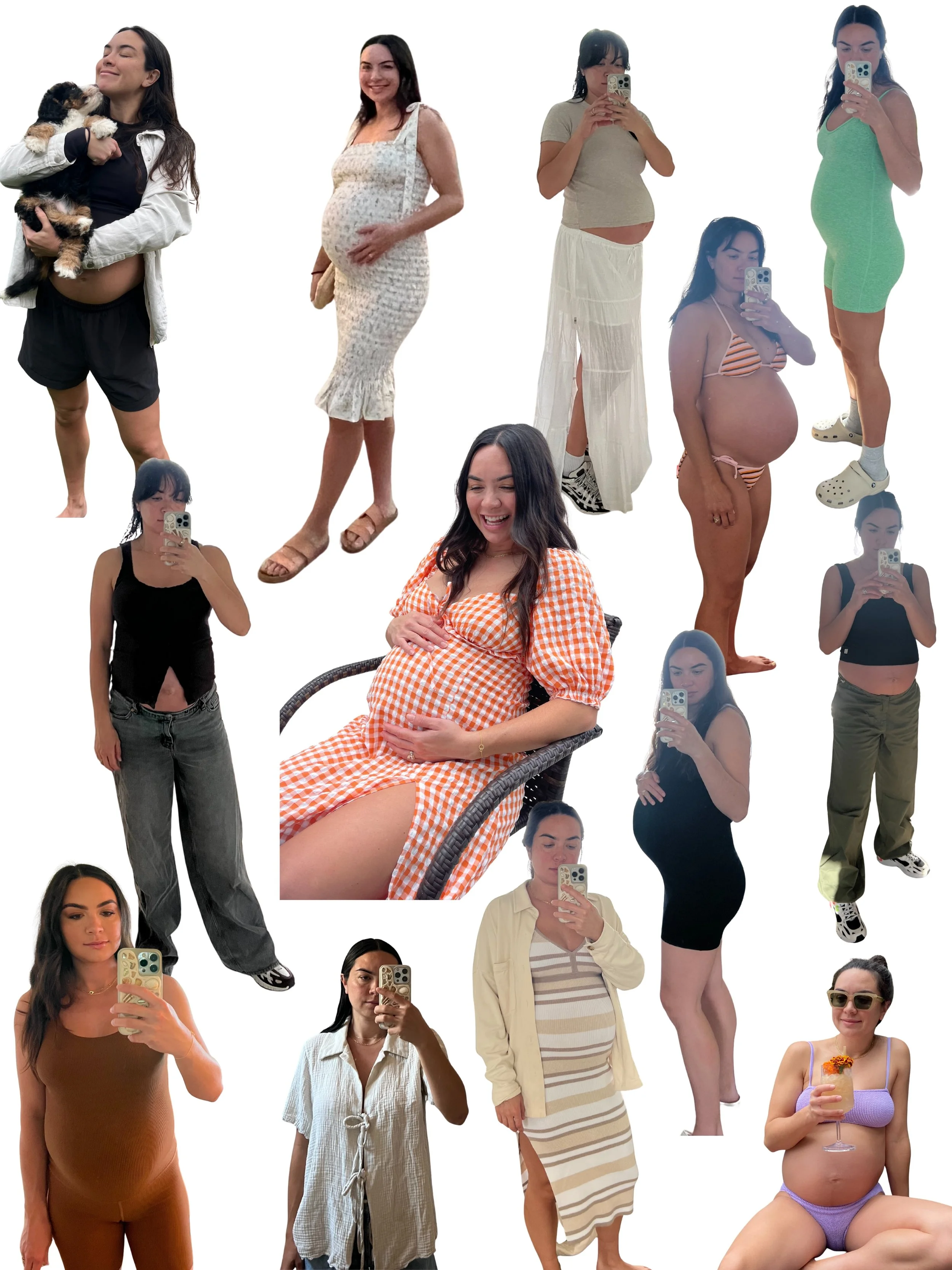 What I Wore For Pregnancy &amp; Postpartum Outfits (Non-Maternity Favorites Included)