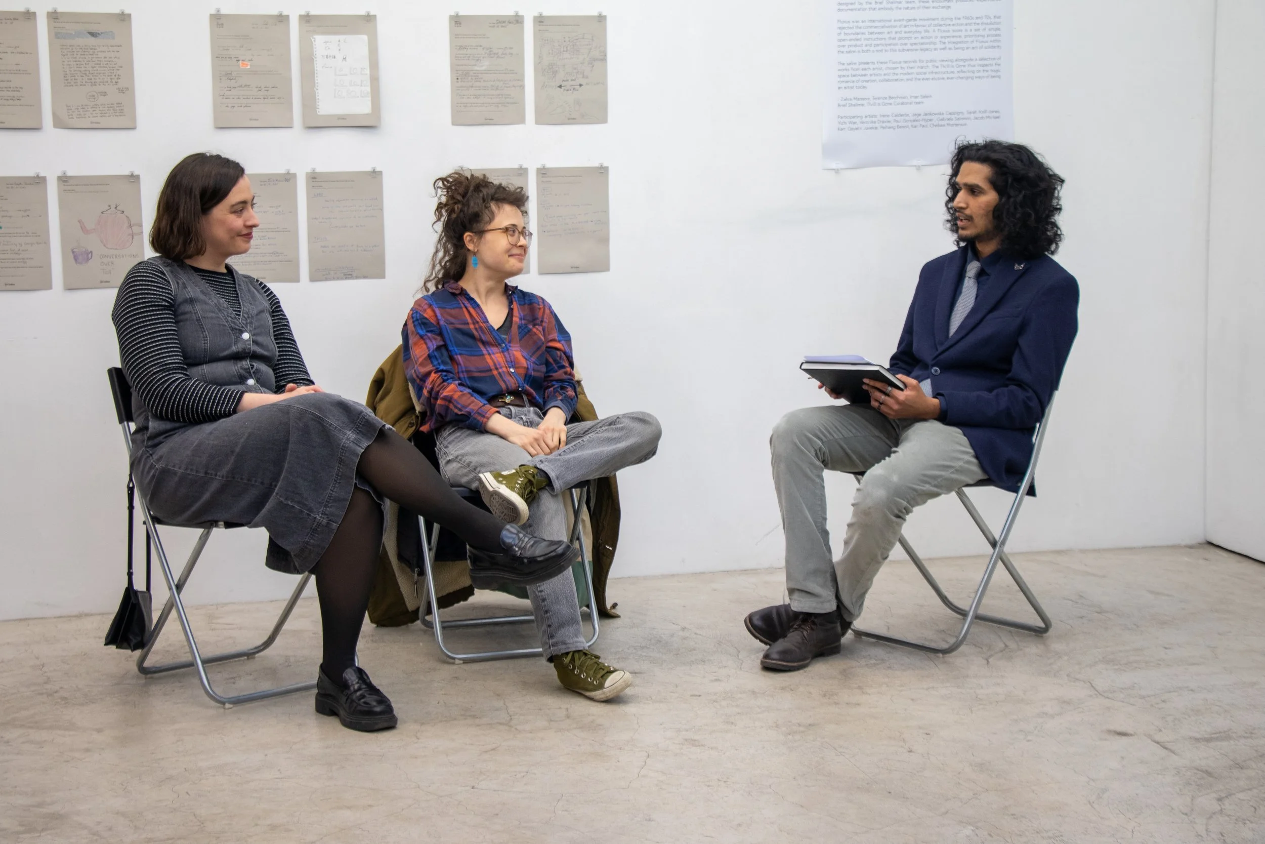 The Thrill is Gone, Brief Shalimar, & artist talk with Kari Paul and Terence Berchman