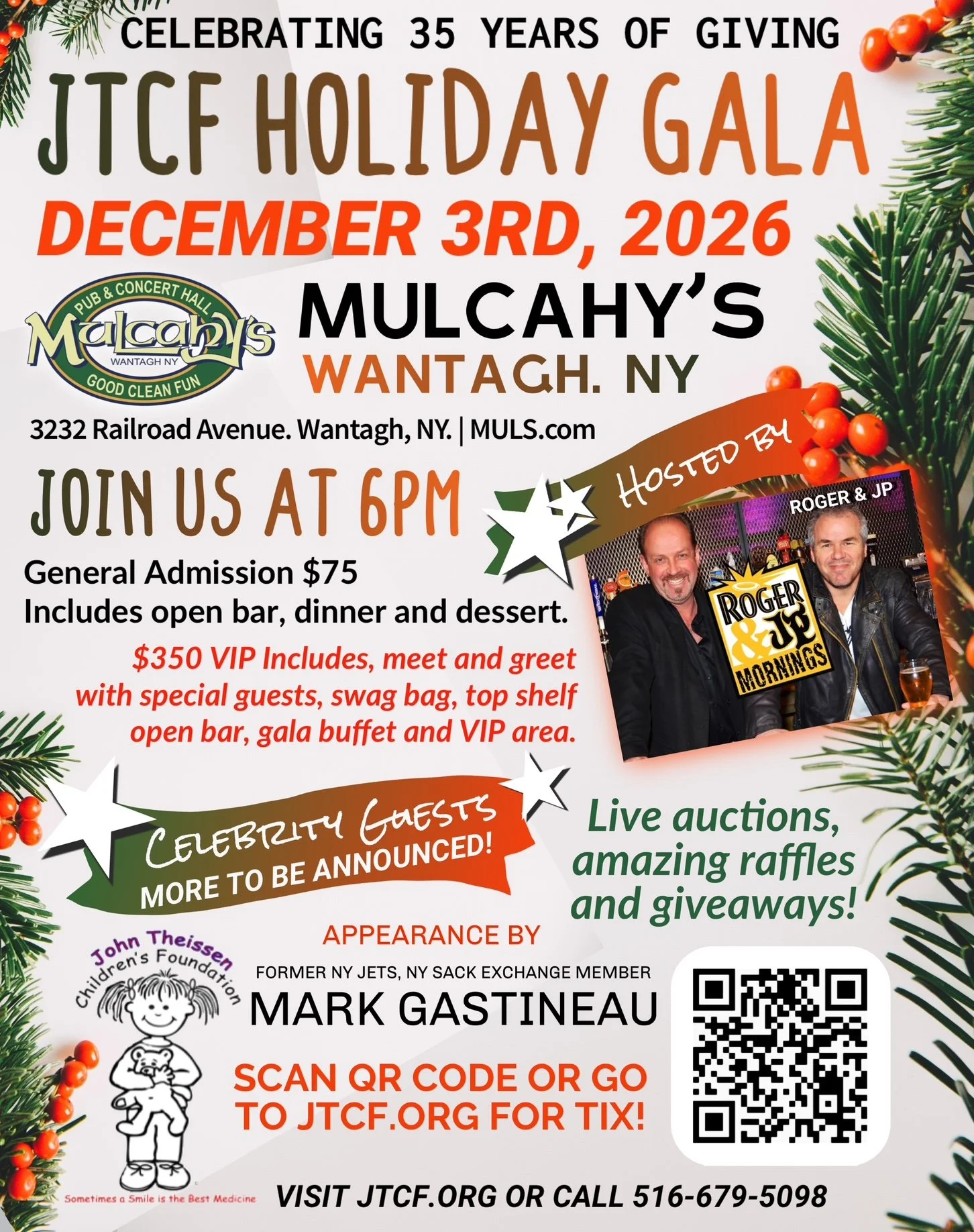 JTCF ANNUAL HOLIDAY GALA