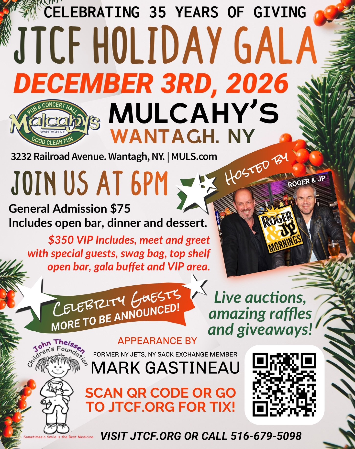 JTCF ANNUAL HOLIDAY GALA