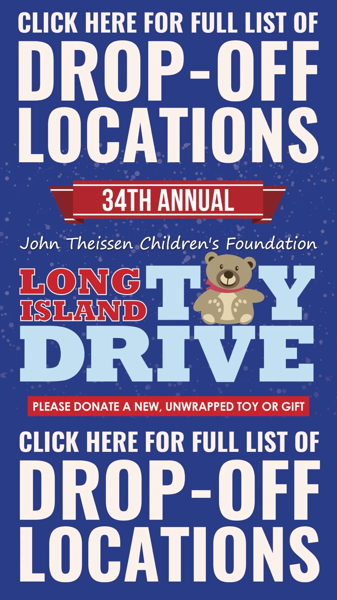 CLICK HERE FOR TOY DRIVE DROP-OFF LOCATIONS