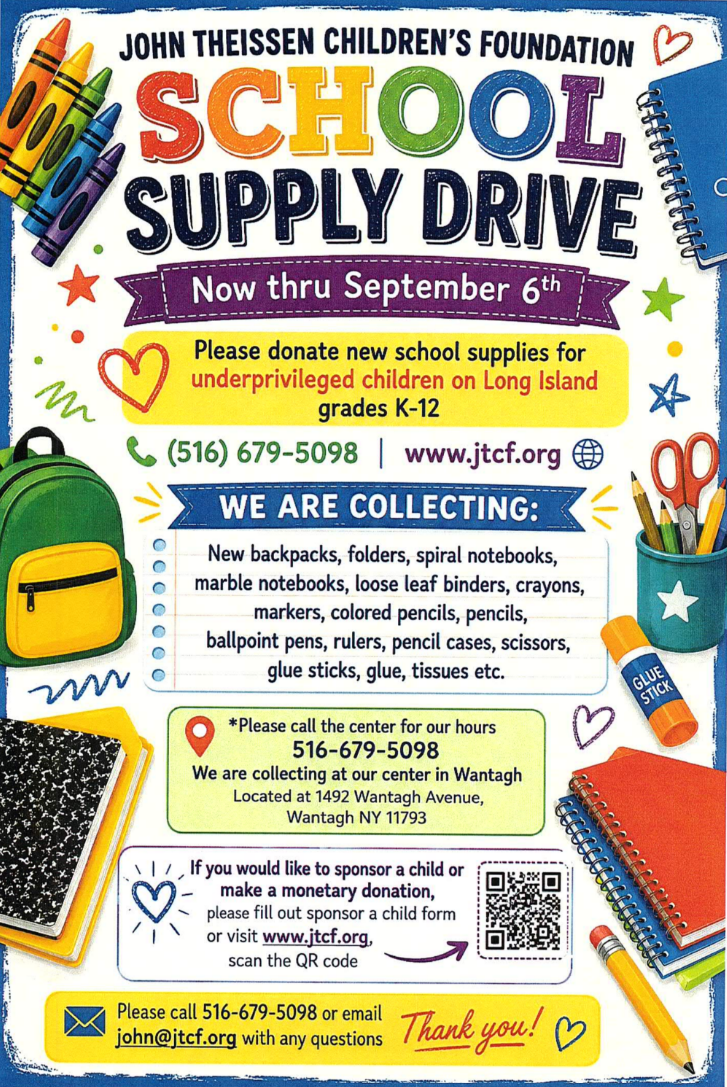 JTCF BACK TO SCHOOL PROGRAM 2026