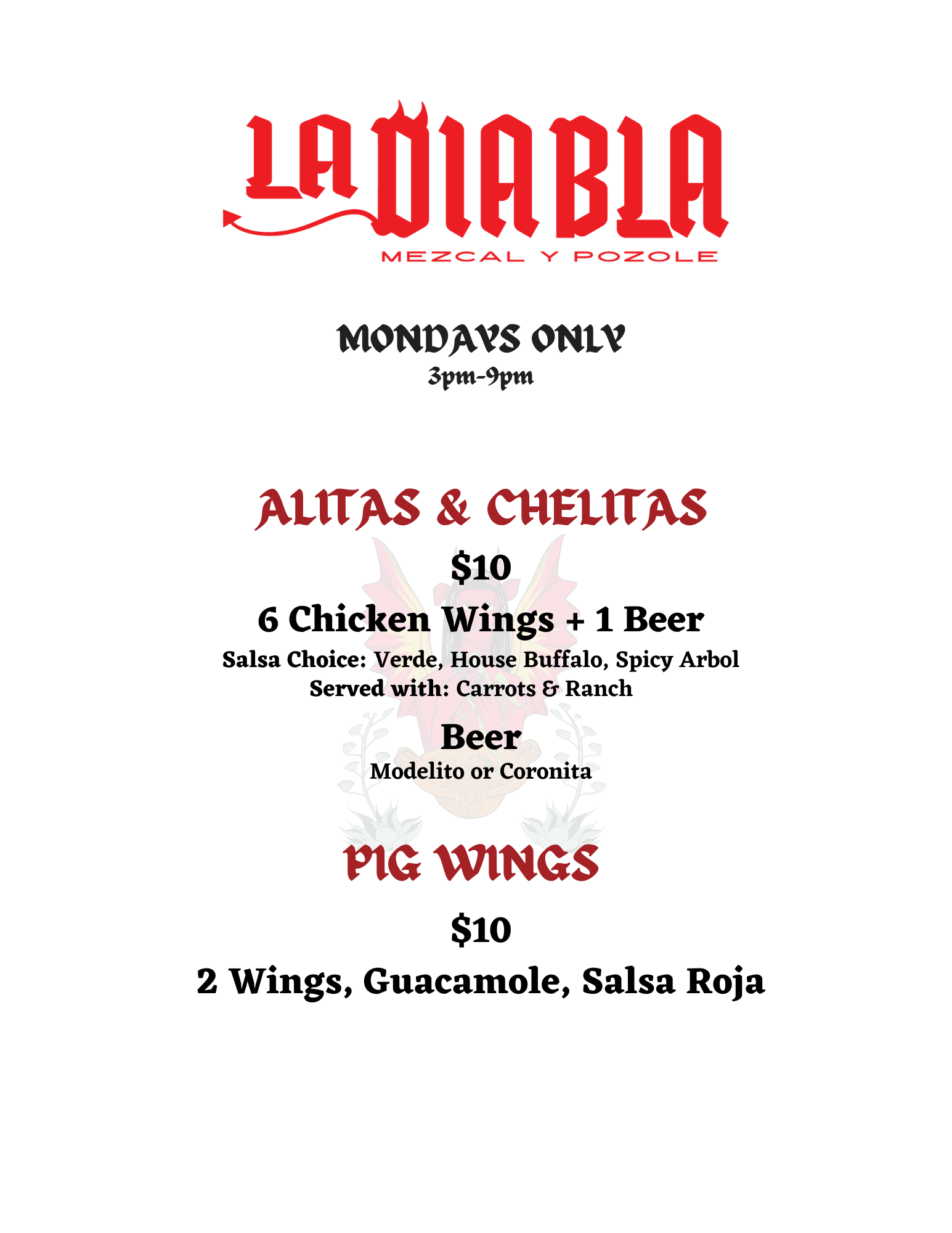 Bugs Are the Star of the Menu at La Diabla This Week