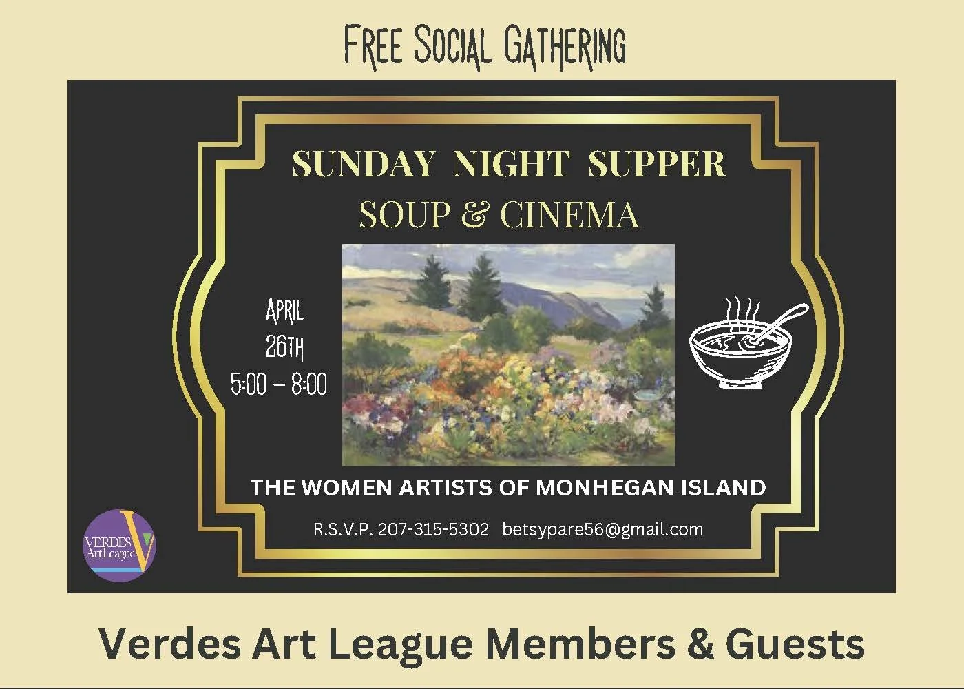 VAL Social: Sunday Night Soup and Cinema