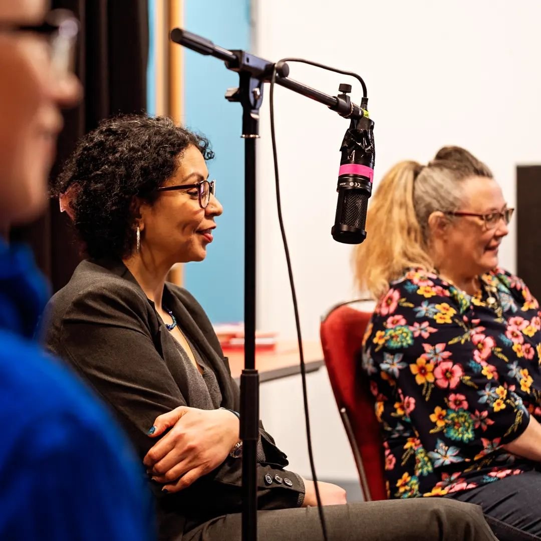 Looking back on an incredible day in Redcar with @evawomensaid @luca_rutherford @sarahlewisobuba Beautiful pictures from @racheldeakin_ of women recording a new and special episode of our podcast series. It's dropping soon and we can't wait for you t