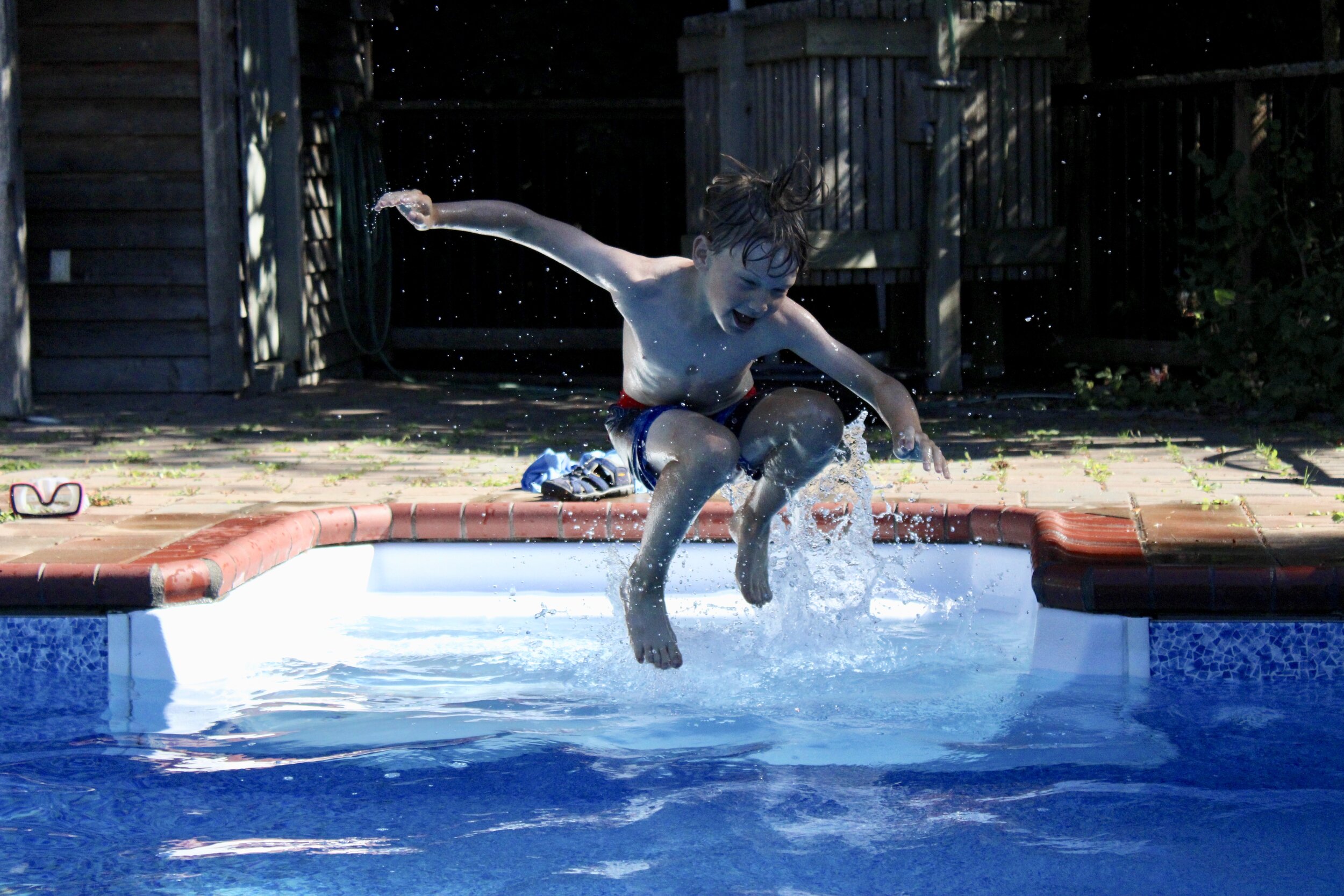 Watch Mom Watch, at the hidden pool, Summer 2020