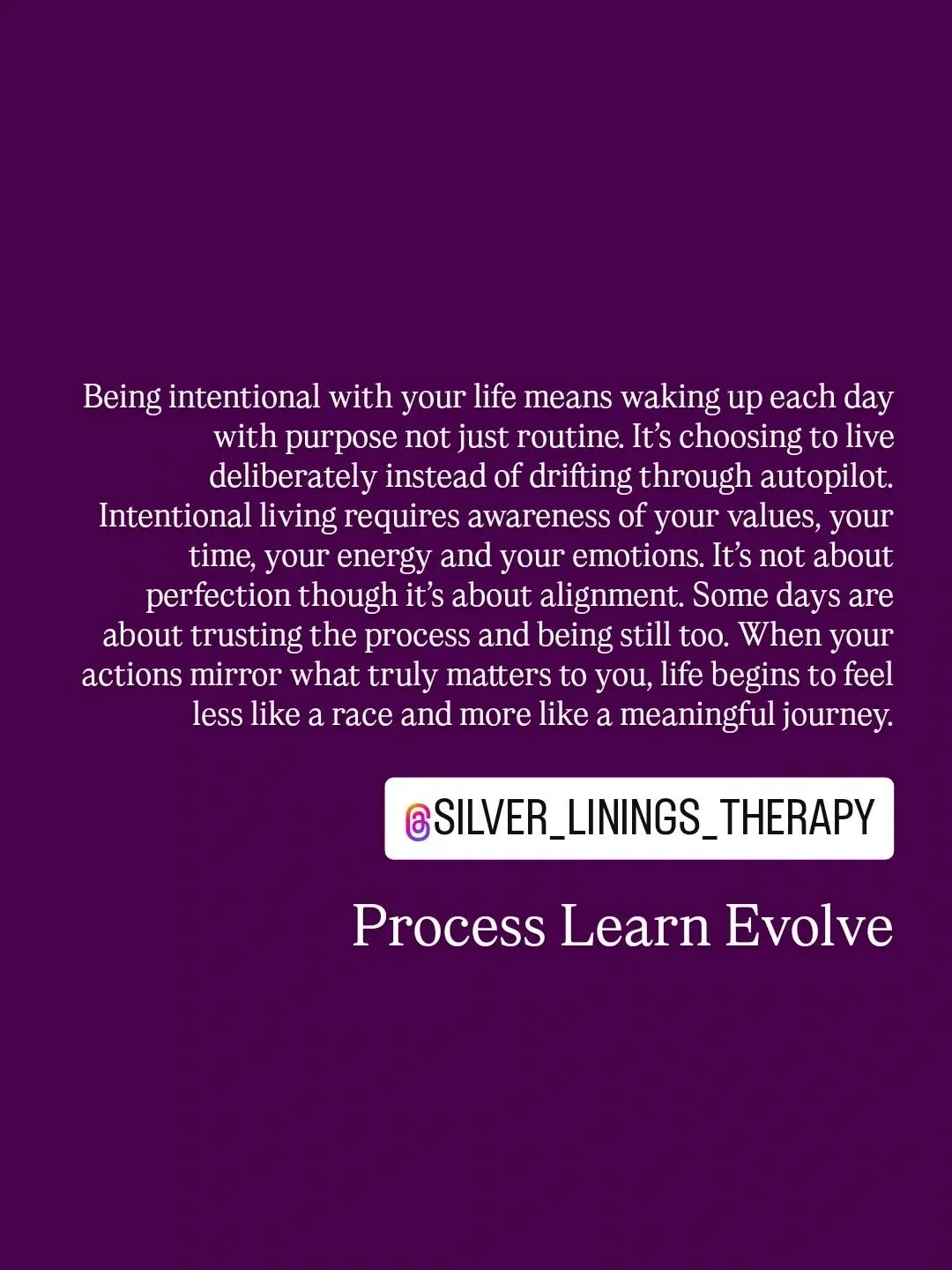 Being intentional means saying no without guilt, slowing down when the world demands you speed up and investing in people and moments that nourish your soul. It’s recognizing that your time is your greatest currency and spending it wisely. Ever